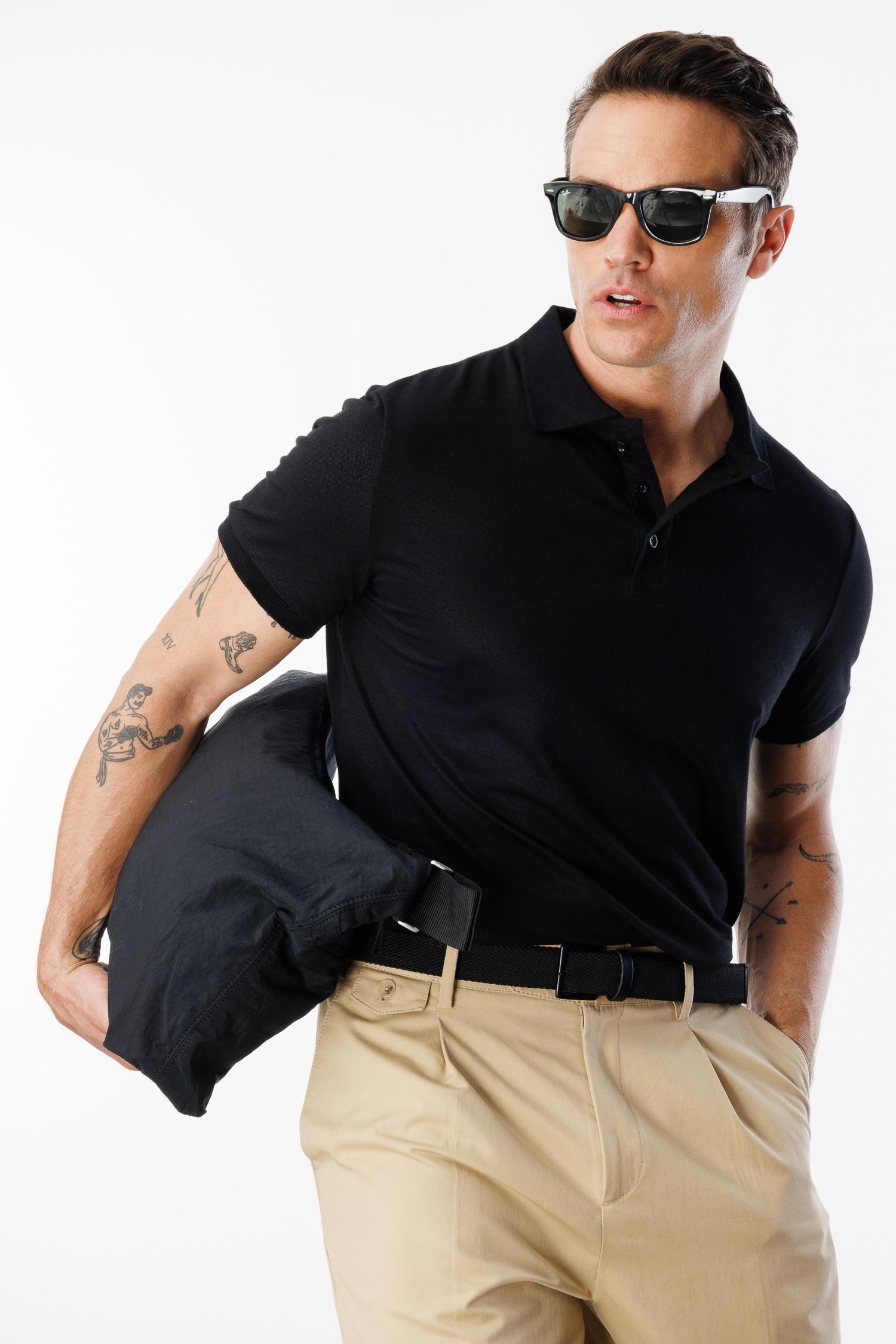  Erkek%202’li%20Çekmeyen%20Pamuklu%20Kumaş%20Regular%20Fit%20Standart%20Kesim%20Polo%20Yaka%20Tişört%20POLOYAKA-T-SHIRT2-SİYAH-SİYAH