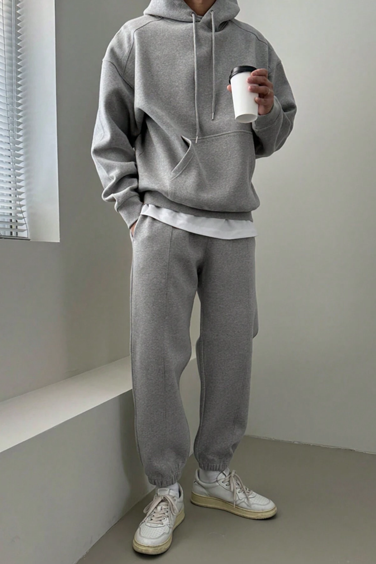 Genius%20Store%20Erkek%20Eşofman%20Takımı%20Şardonlu%203%20İplik%20İçi%20Polarlı%20Günlük Eşofman Takımı%203İPLİK-TAKIM-Gri