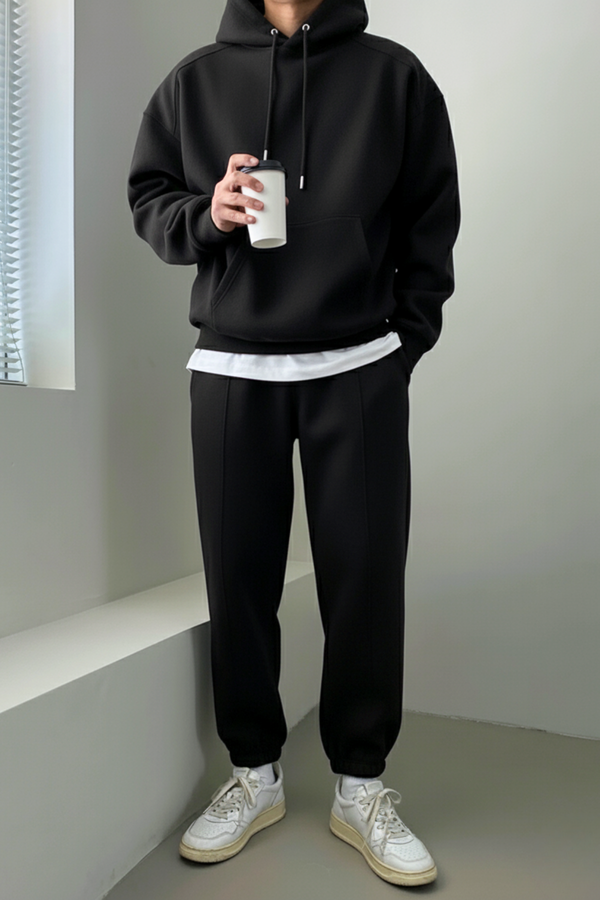 Genius%20Store%20Erkek%20Eşofman%20Takımı%20Şardonlu%203%20İplik%20İçi%20Polarlı%20Günlük Eşofman Takımı%203İPLİK-TAKIM