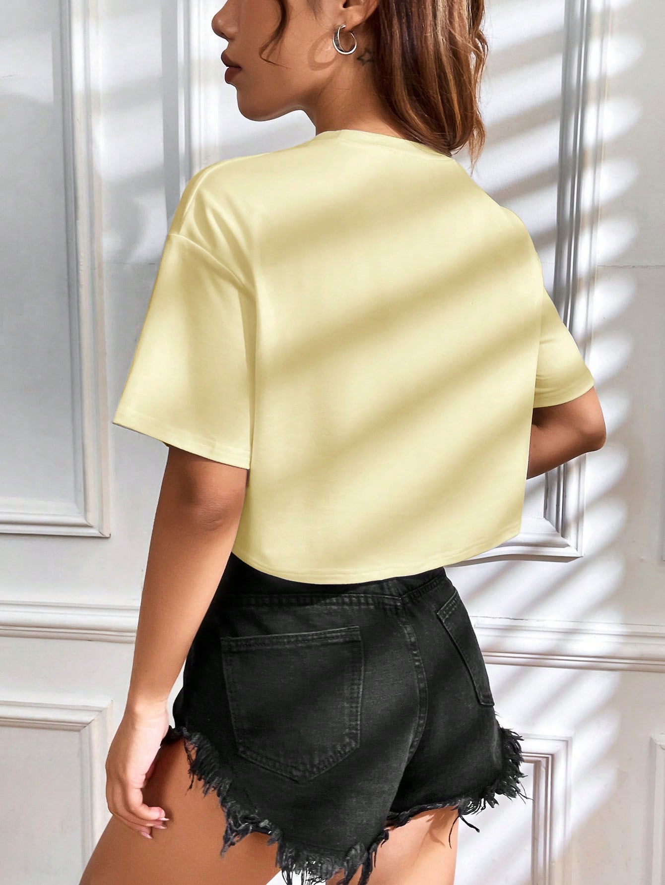 Kadın%20Tişört%20Crop%20Tişört%20Baskılı%20Fit%20Tişört%20BALANCE-TİŞÖRT-Bej