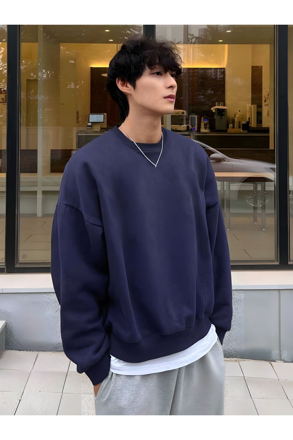 Erkek%20Yuvarlak%20Yakalı%20Oversize%20Sweatshirt%20Basıc-sweatshırt