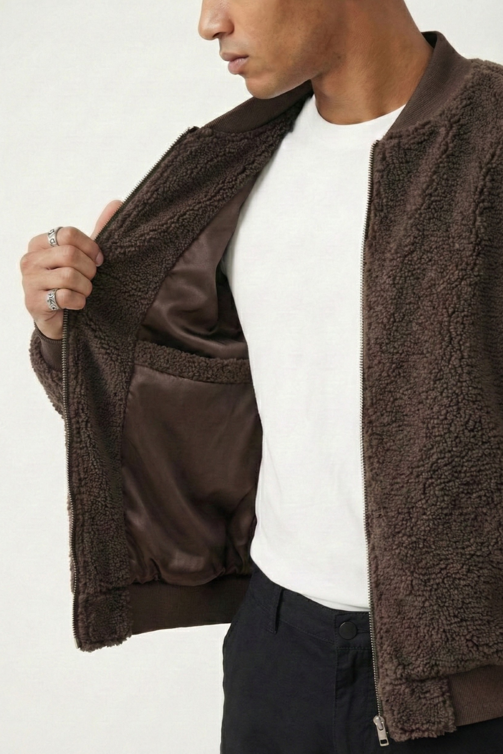 Erkek%20Mont%20Peluş%20İçi%20Astarlı%20Oversize%20Geniş%20Kalıp%20Sherpa%20Kuzu%20Kumaş%20Spor%20Mont-Kahverengi