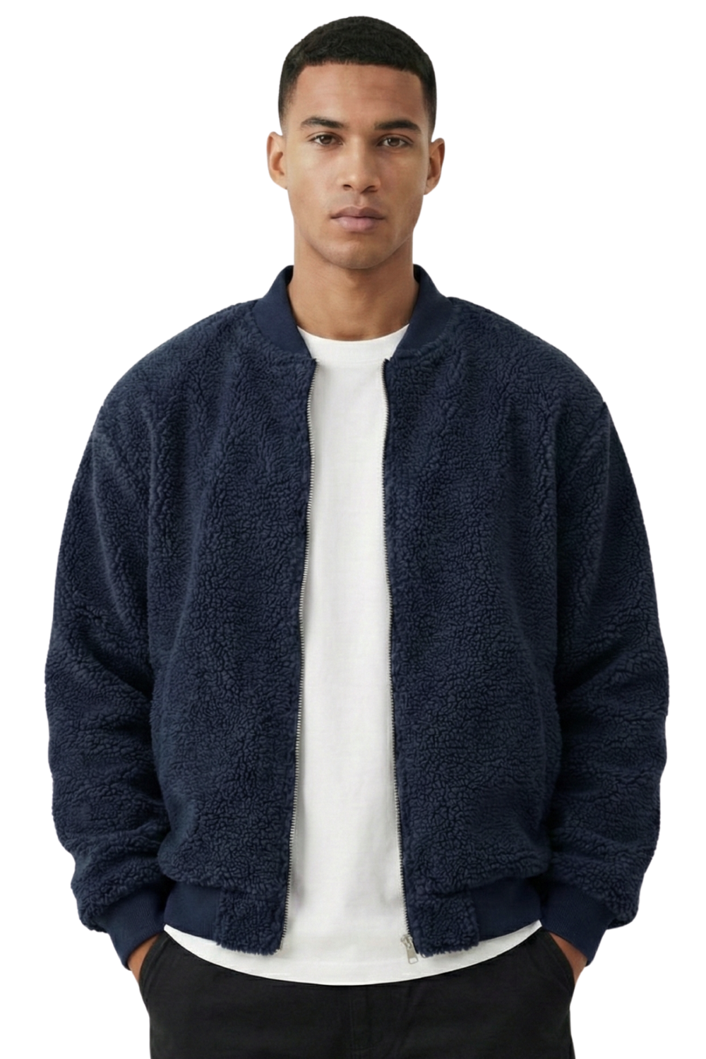 Erkek%20Mont%20Peluş%20İçi%20Astarlı%20Oversize%20Geniş%20Kalıp%20Sherpa%20Kuzu%20Kumaş%20Spor%20Mont-Lacivert