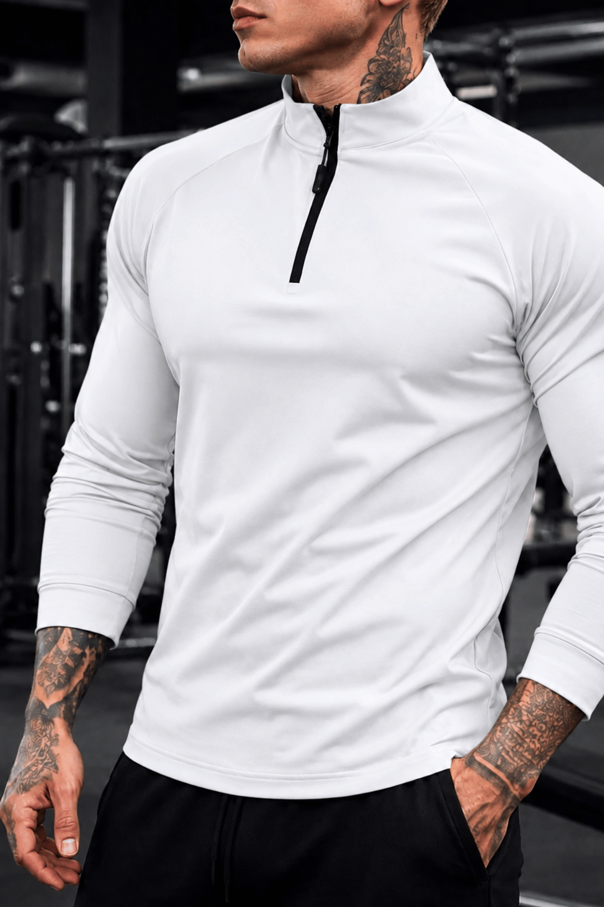 Erkek%20Yarım%20Fermuarlı%20Compression%20Uzun%20Kol%20Spor%20Tişört%20ve%20Fitness%20Tişörtü%20DALGIÇ-UZUN
