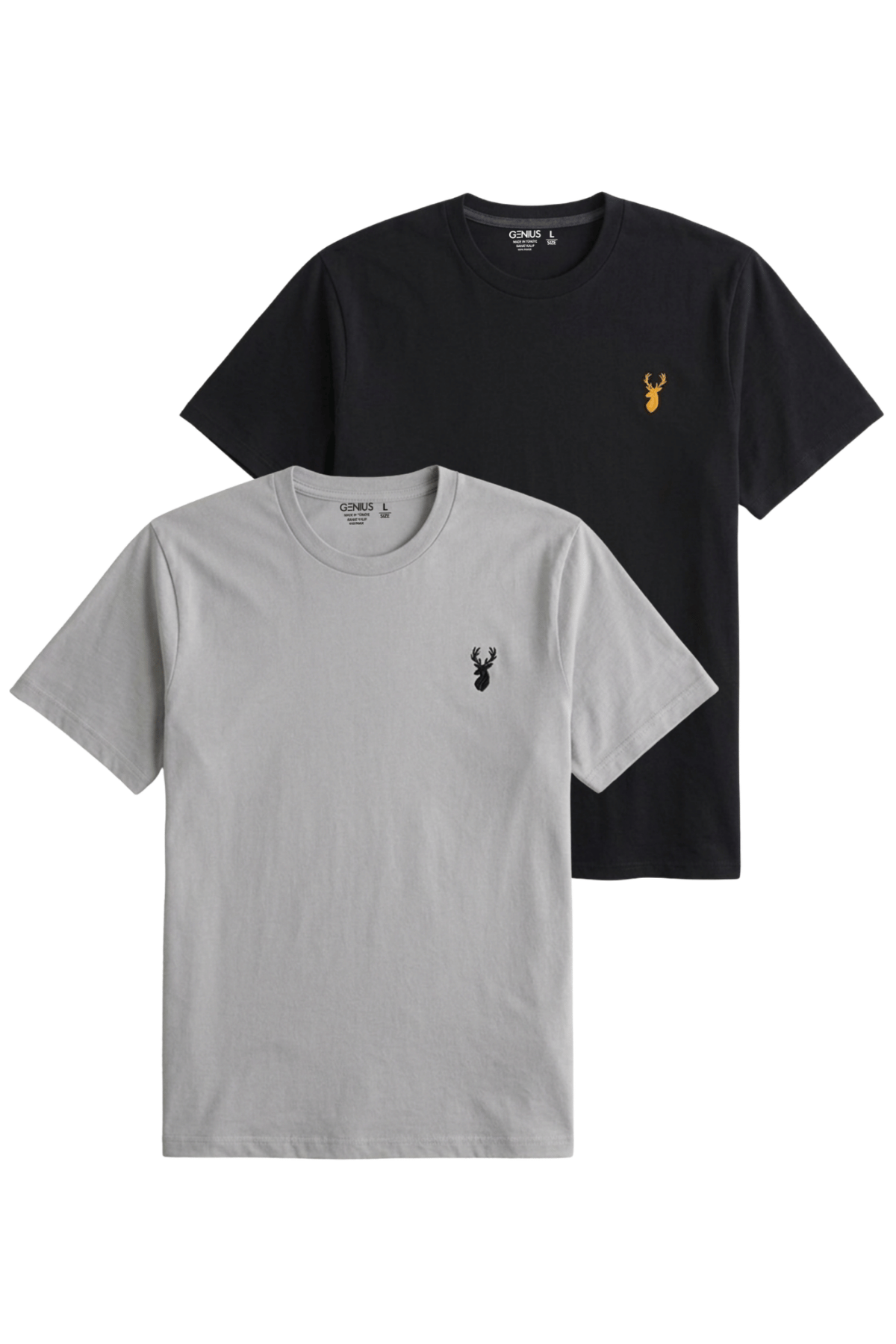 Erkek%20Siyah%20Tişört%20%100%20Pamuk%20Süprem%20Basic%20Tişört%20Bisiklet%20Yaka%20Nakışlı%20T-shirt%20ERKEK-2Lİ-GRİ-SİYAH