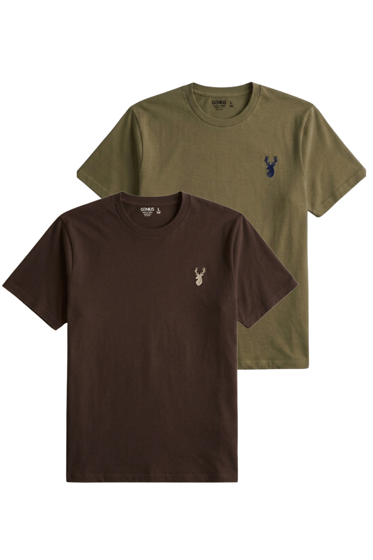 Erkek%20Siyah%20Tişört%20%100%20Pamuk%20Süprem%20Basic%20Tişört%20Bisiklet%20Yaka%20Nakışlı%20T-shirt%20ERKEK-2Lİ-KAHVERENGİ-HAKİ