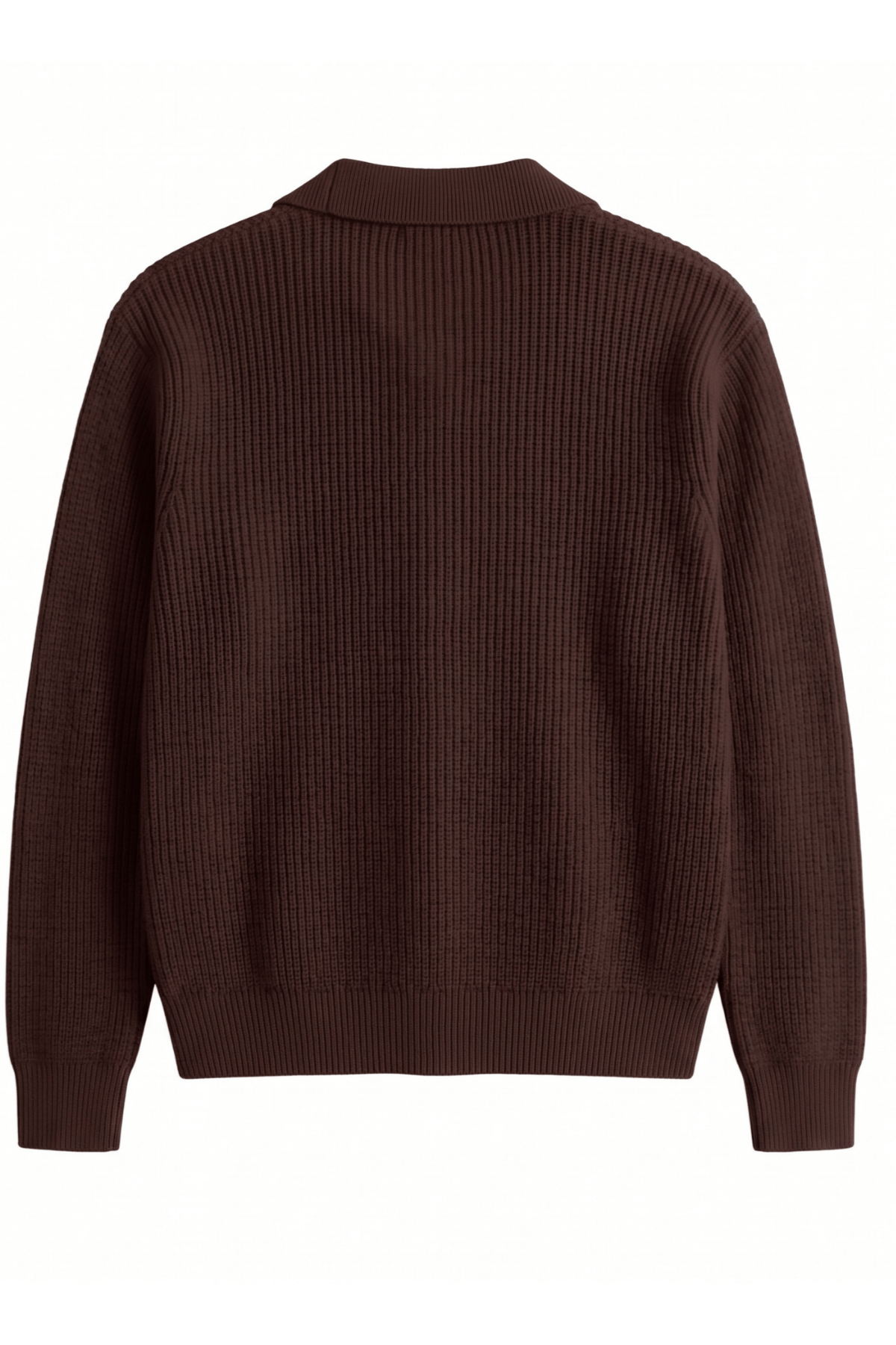 Erkek%20Hırka%20Oversize%20Kalıp%20Düğmeli%20Polo%20Yaka%20Triko%20Kazak%20Çekme/Uzama%20Yapmaz%20ERKEK-HIRKA-Kahverengi