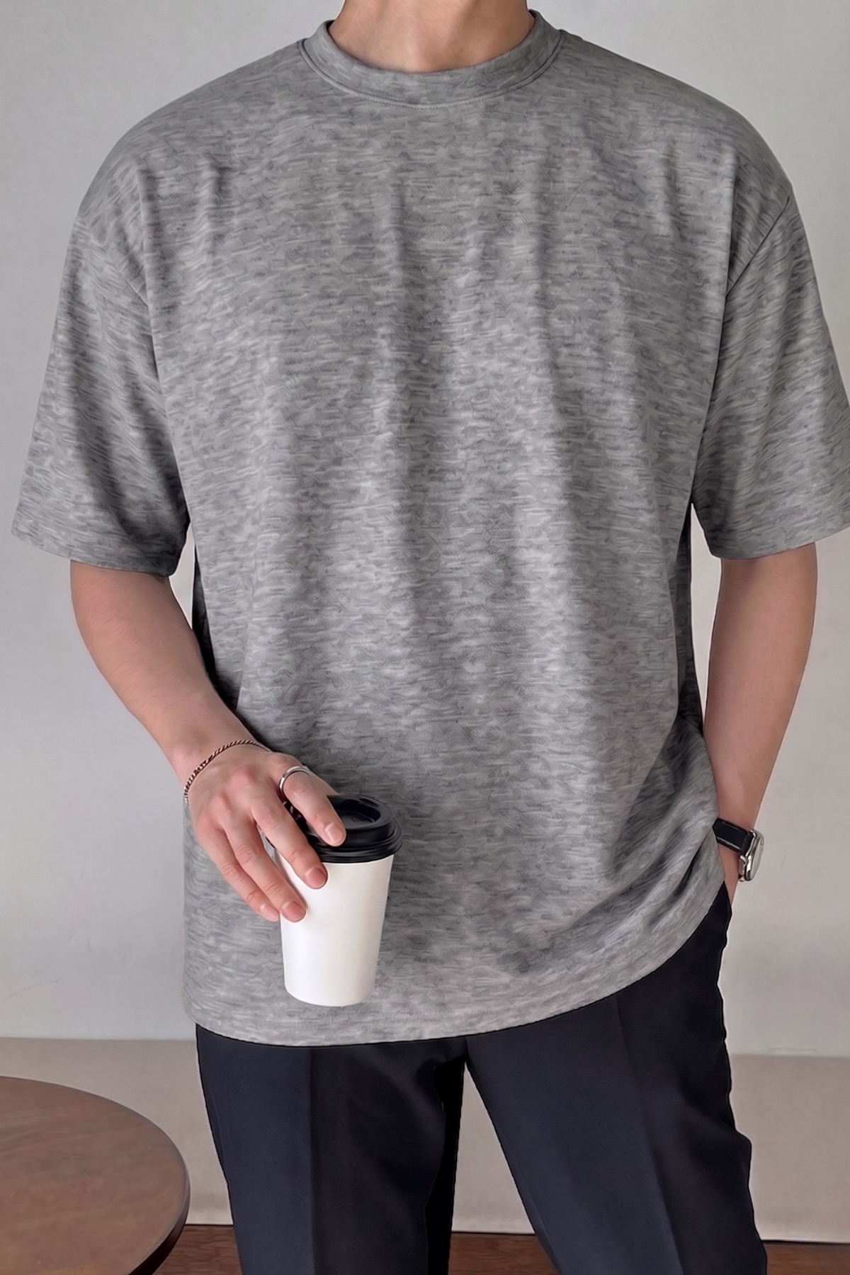 Erkek%20Oversize%20Tişört%20Pamuk%20Kumaş%20Bisiklet%20Yaka%20Rahat%20Kalıp%20T-shirt-Gri%20Melanj