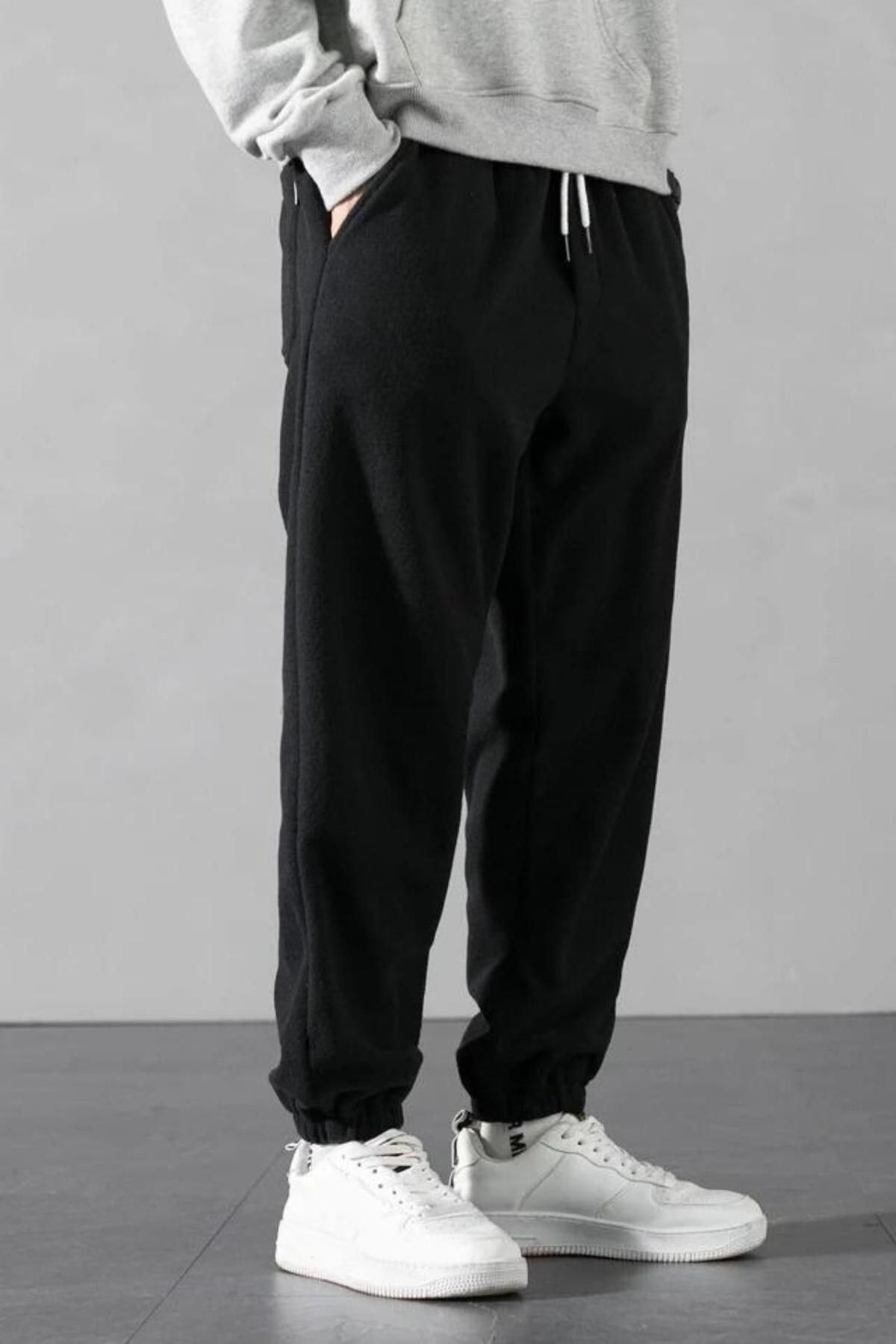 STORE%20Erkek%20Polar%20Kumaş%20Oversize%20Erkek%20Eşofman%20altı