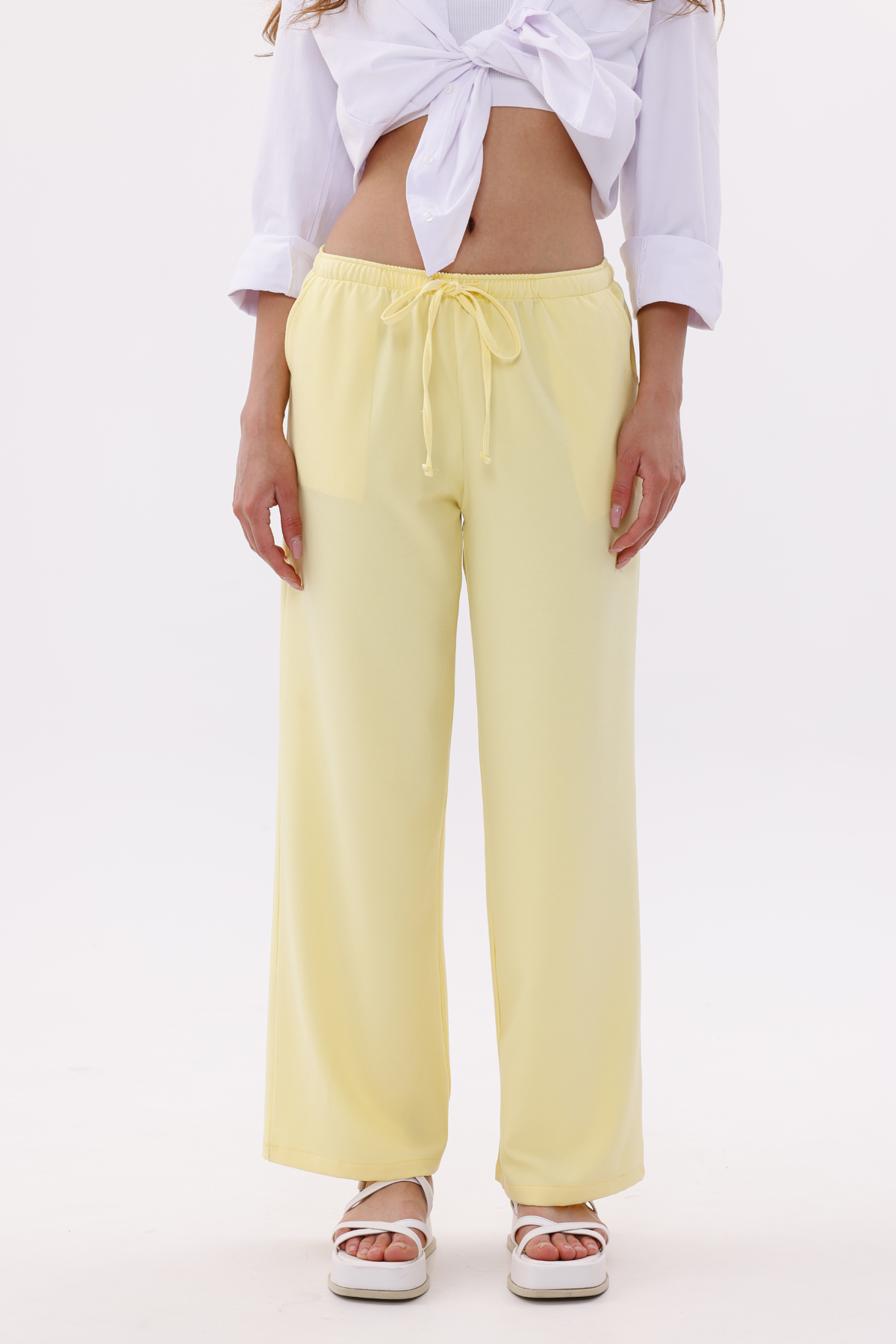 Kadın%20Pantolon%20Geniş%20Paça%20Pamuklu%20Viskon%20Cepli%20Pantolon%20Beli%20Lastikli%20GENİŞPAÇA-PANTOLON-Sarı