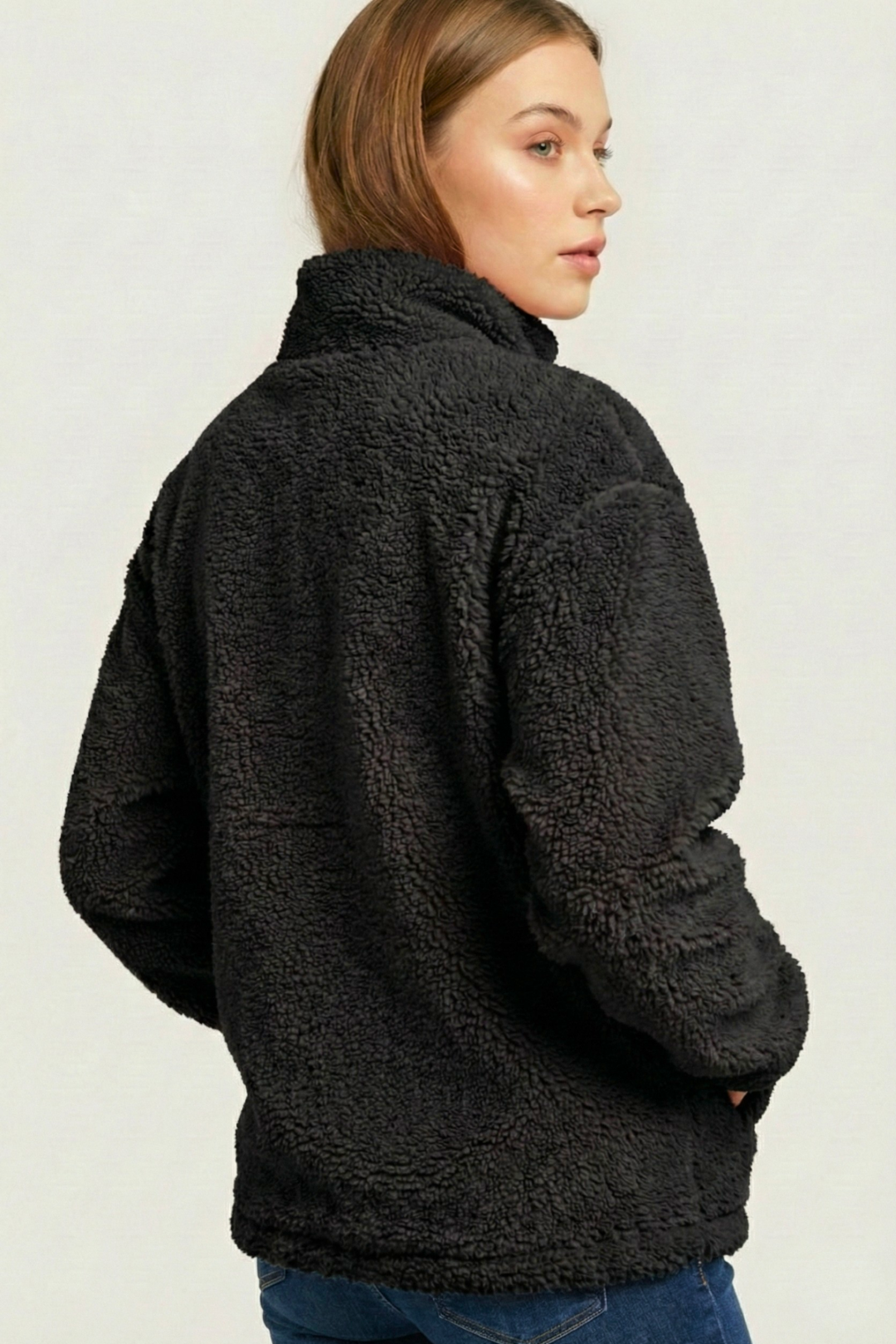 Kadın%20Peluş%20Tam%20Fermuarlı%20Cepli%20Sherpa%20Kuzu%20Kumaş%20Oversize%20Peluş%20Polar%20Sweatshirt