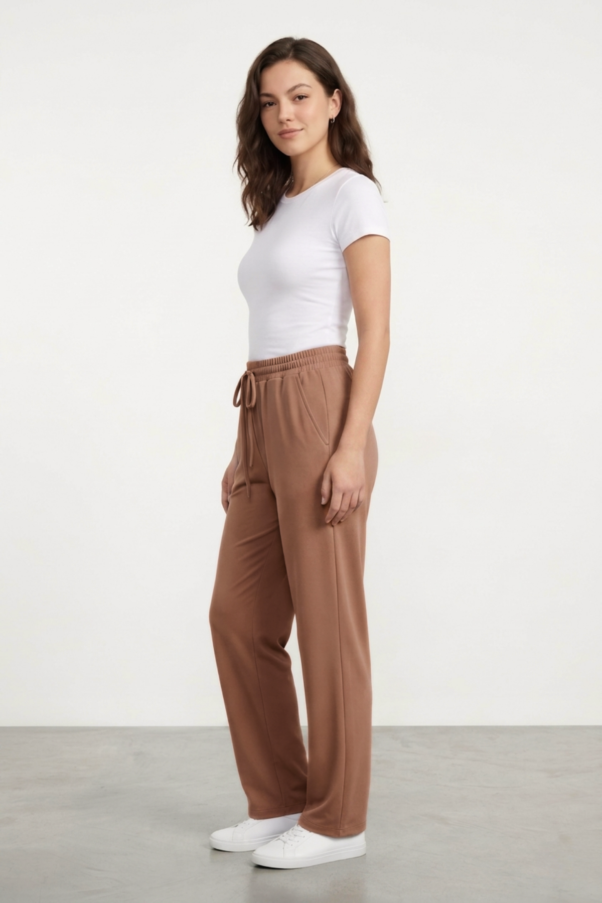 Kadın%20Pantolon%20Beli%20Lastikli%20Cepli%20Rahat%20Kalıp%20Kadın%20Spor%20Pantolon-Vizon