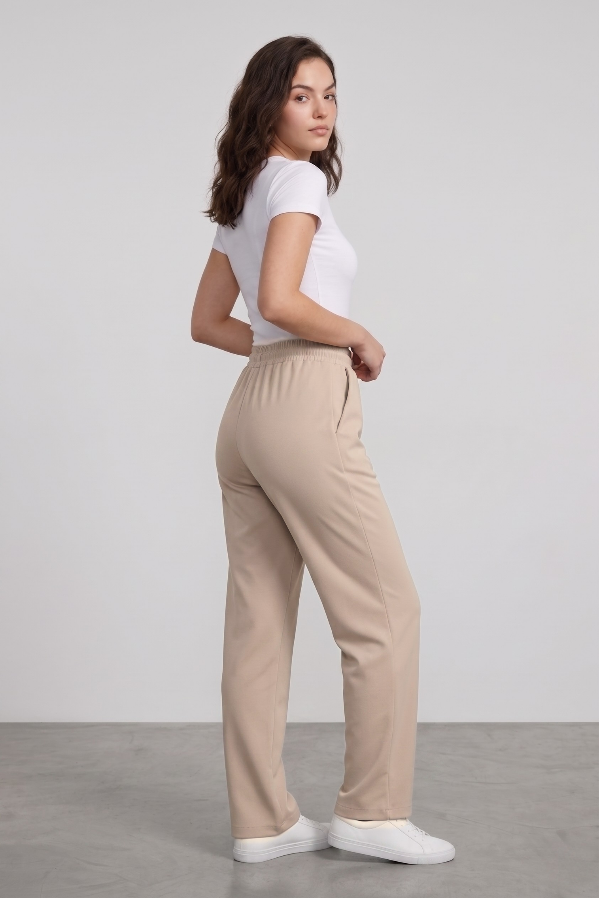 Kadın%20Pantolon%20Beli%20Lastikli%20Cepli%20Rahat%20Kalıp%20Kadın%20Spor%20Pantolon-Taş