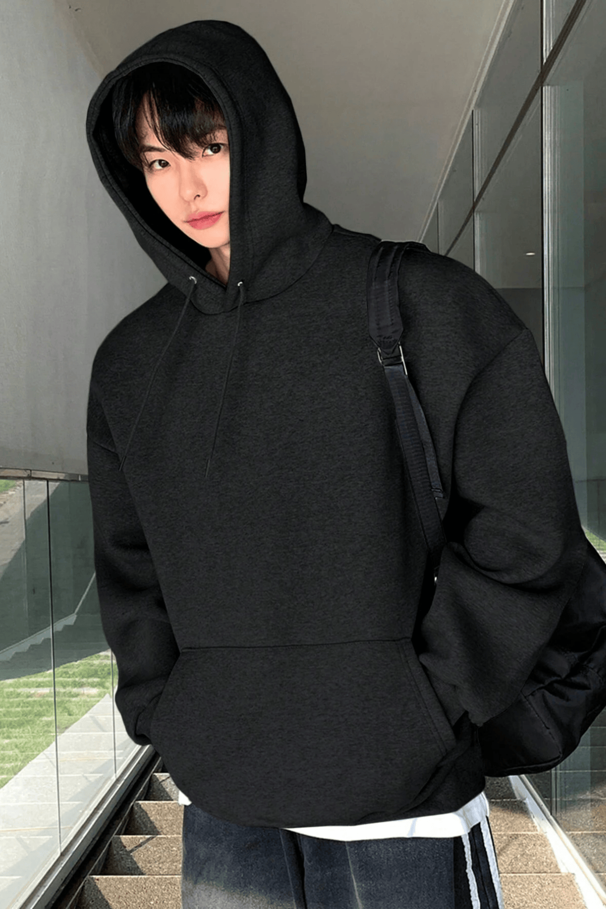 Genius%20Store%20Erkek%20Sweatshirt%20Kanguru%20Cepli%20%20İçi%20Polarlı%203%20İplik%20Kapüşonlu%20Oversize Sweatshirt%20KANGURU-SWEATSHIRT