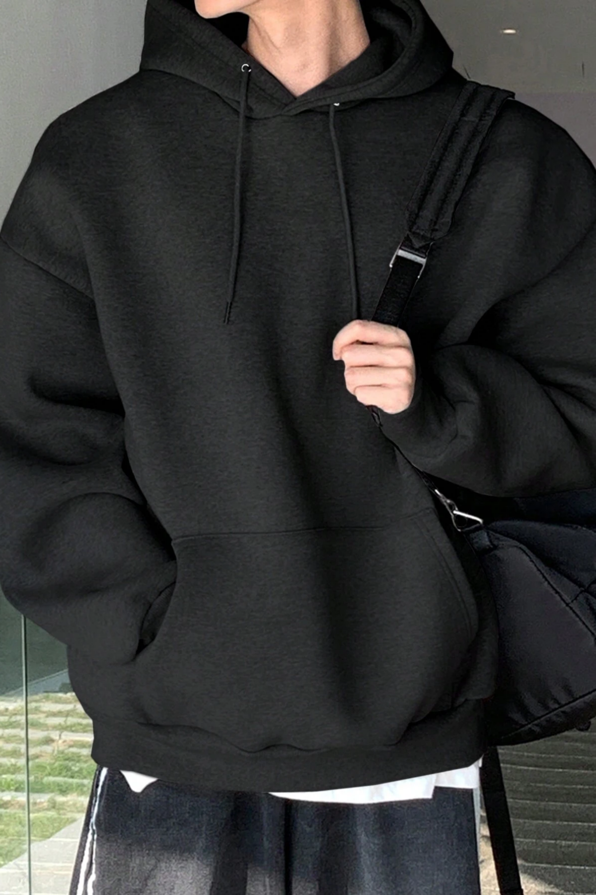 Genius%20Store%20Erkek%20Sweatshirt%20Kanguru%20Cepli%20%20İçi%20Polarlı%203%20İplik%20Kapüşonlu%20Oversize Sweatshirt%20KANGURU-SWEATSHIRT