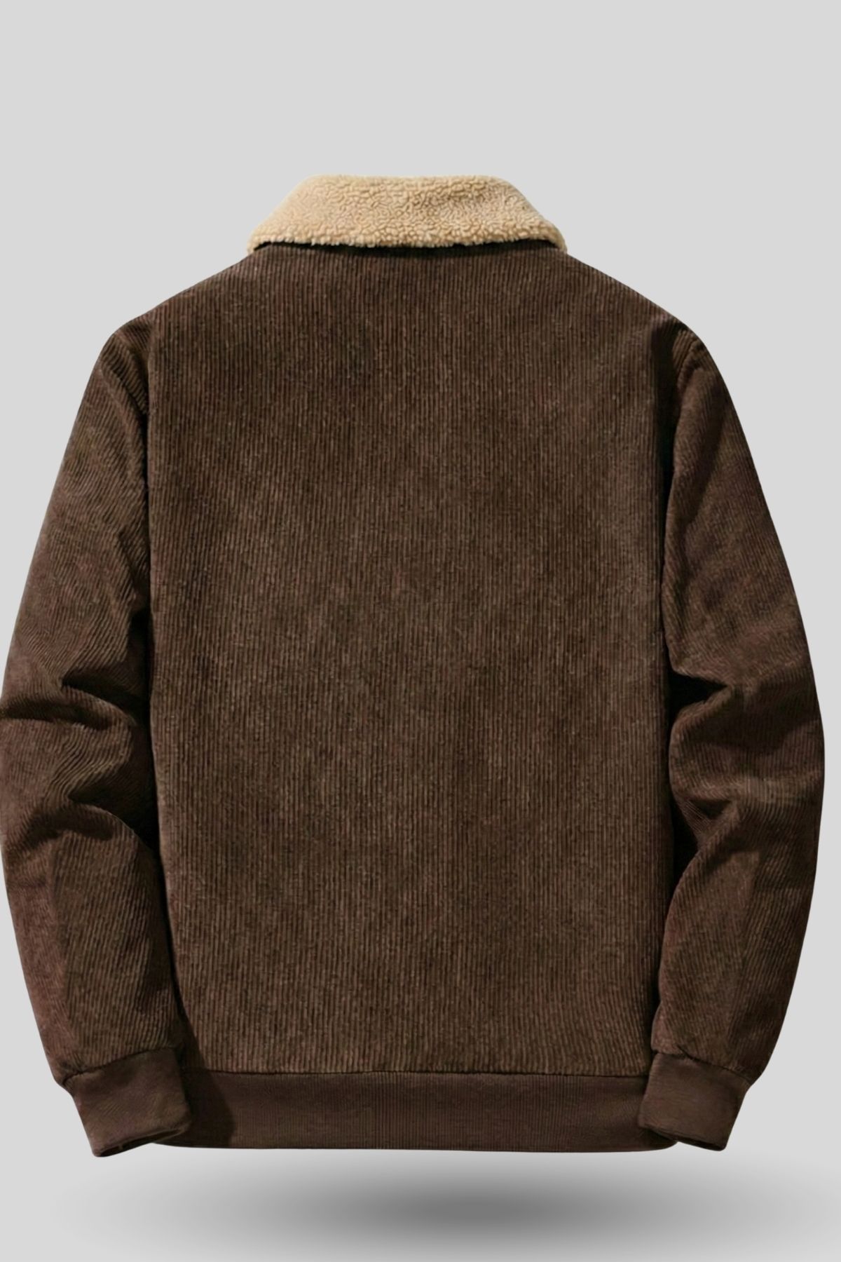Erkek%20Kadife%20Mont%20Peluş%20Astarlı%20Tam%20Fermuarlı%20Gömlek%20Yaka%20Spor%20Mont-Kahverengi