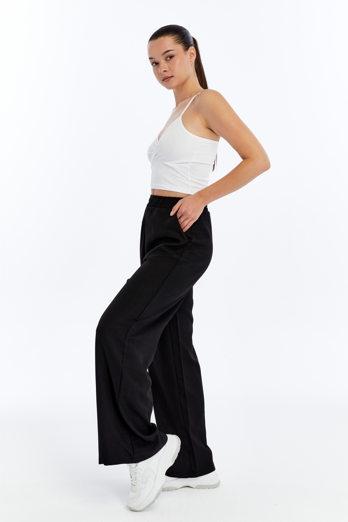Kadın%20Pantolon%20Keten%20Karışımlı%20Belİ%20Lastikli%20Kırışmaz%20Kumaş%20Pantolon%20KETEN-PANTOLON