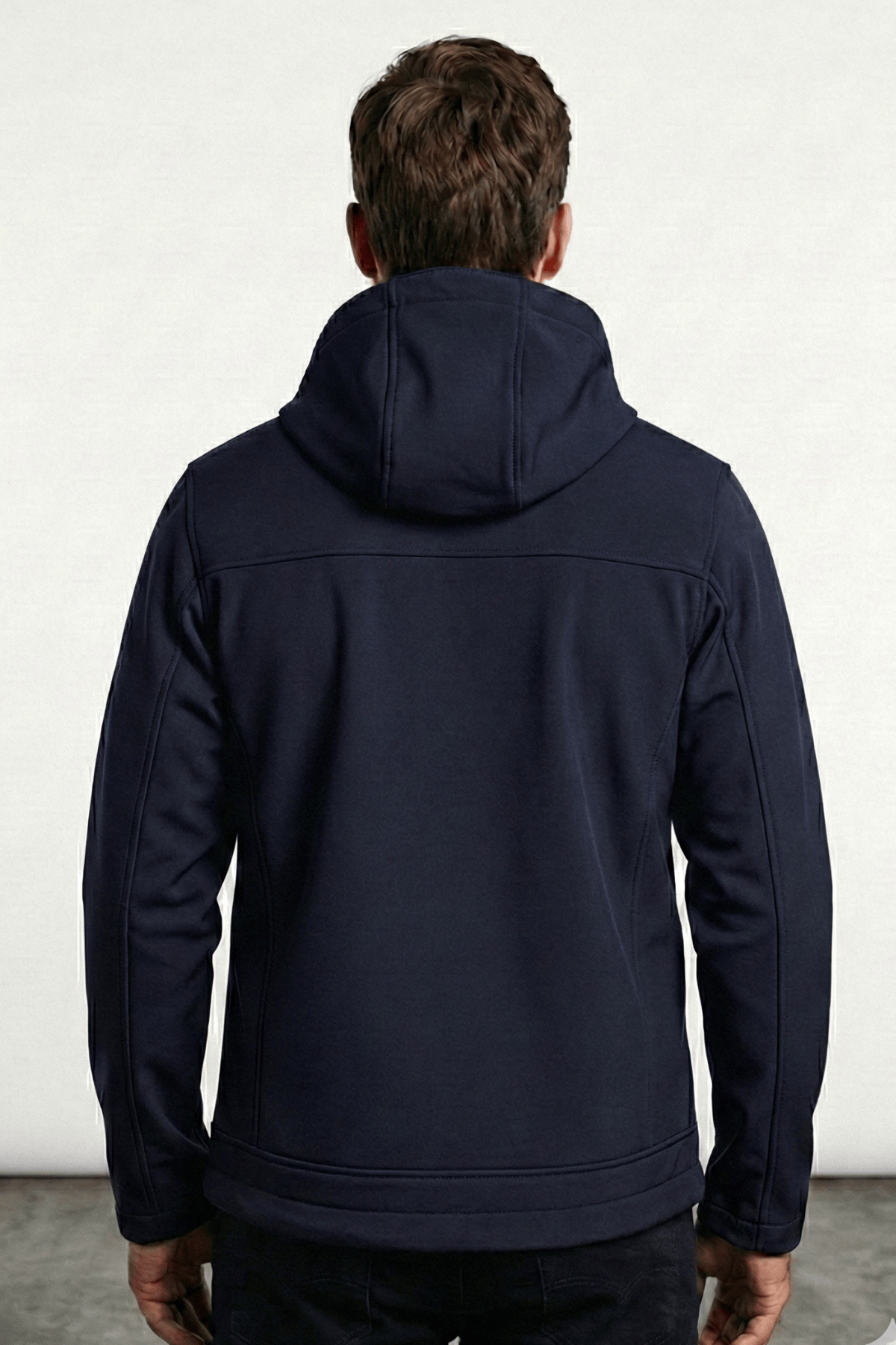 Erkek%20Mont%20İçi%20Polarlı%20Softshell%20Mont%20Su%20ve%20Rüzgar%20Geçirmez%20Kapüşonlu%20Spor%20Mont-Lacivert