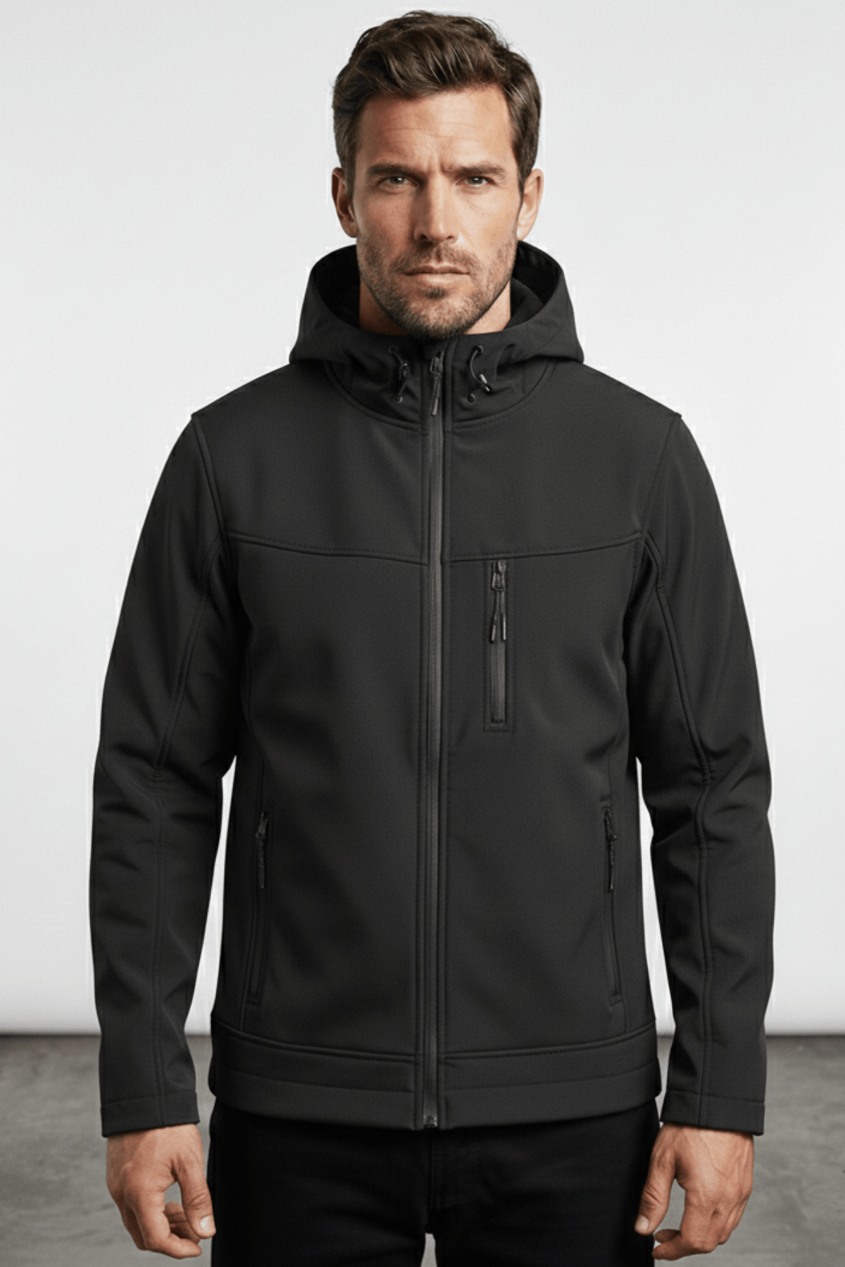 Erkek%20Mont%20İçi%20Polarlı%20Softshell%20Mont%20Su%20ve%20Rüzgar%20Geçirmez%20Kapüşonlu%20Spor%20Mont
