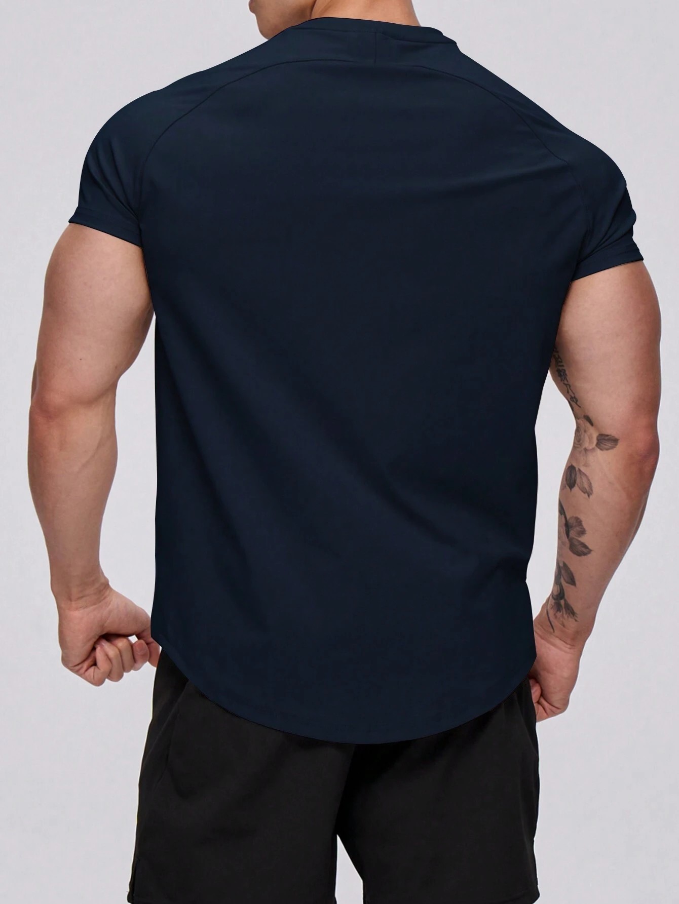 Erkek%20Spor%20Tişört%20Running%20Sports%20Gym%20Reglan%20Oval%20Kesim%20Penye%20T-shirt%20OVALT-SHİRT