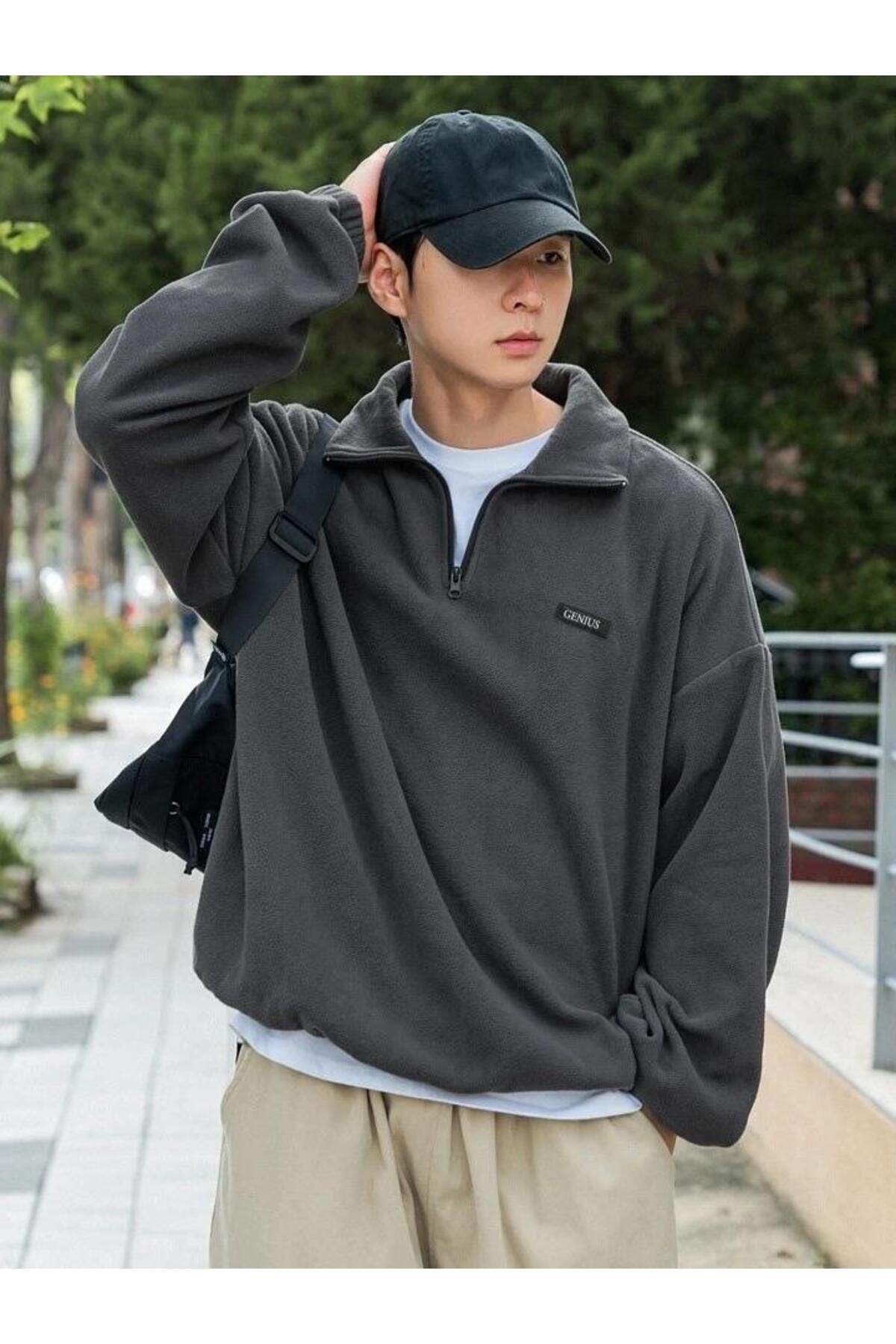 Erkek%20Polar%20Oversize%20Sweatshirt%20Polar%20Sweatshirt