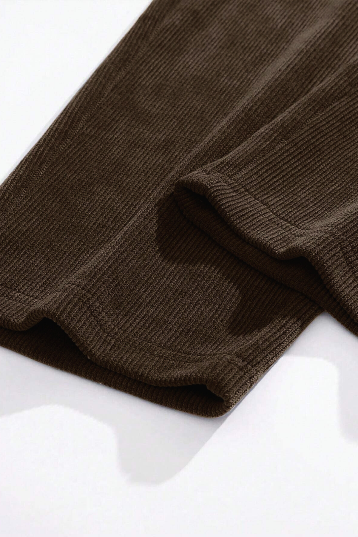 GENIUS%20Erkek%20Pantolon%20Fitilli%20Kadife%20Bol%20Paça%20Oversize%20Pantolon-Kahverengi