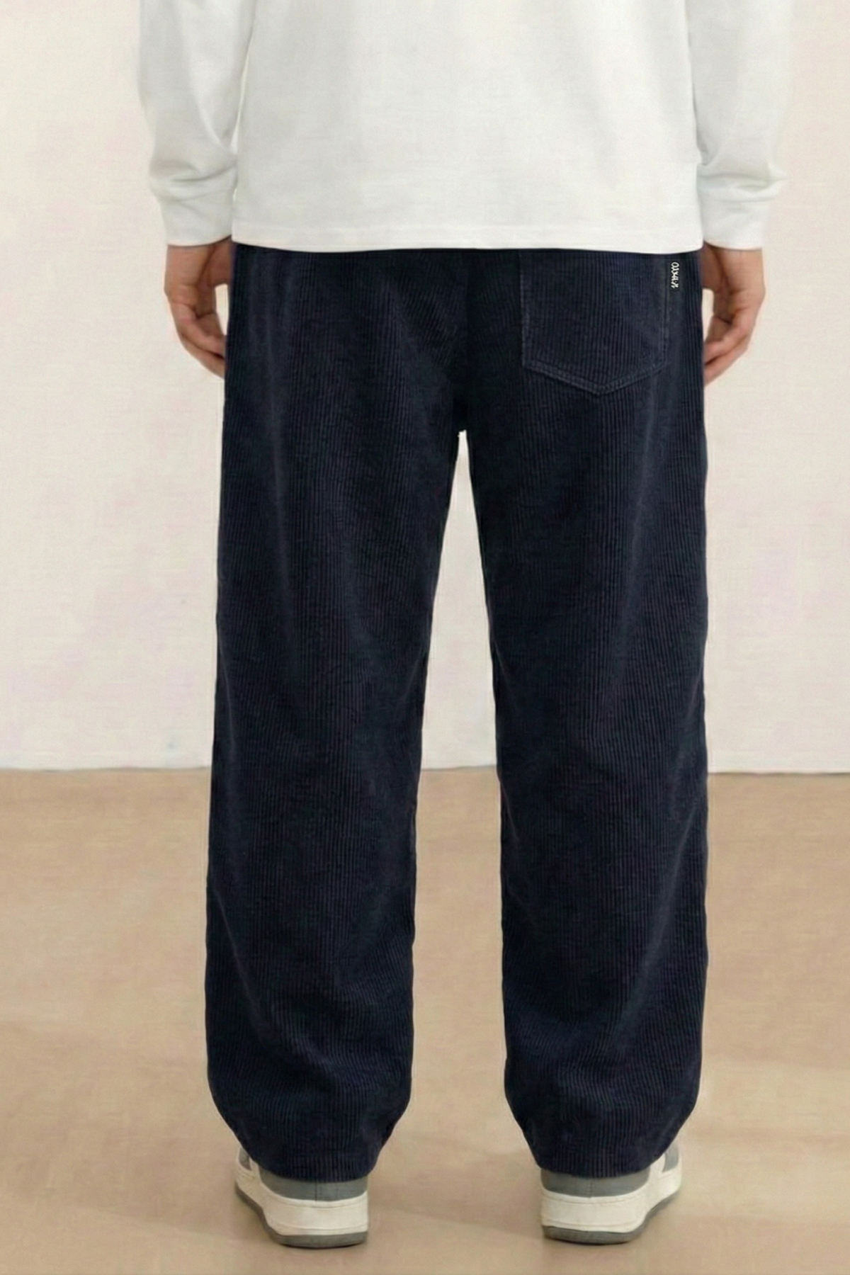GENIUS%20Erkek%20Pantolon%20Fitilli%20Kadife%20Bol%20Paça%20Oversize%20Pantolon