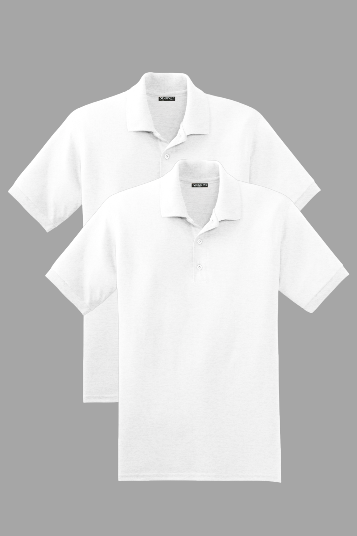  Erkek%202’li%20Çekmeyen%20Pamuklu%20Kumaş%20Regular%20Fit%20Standart%20Kesim%20Polo%20Yaka%20Tişört%20POLOYAKA-T-SHIRT2-BEYAZ-BEYAZ