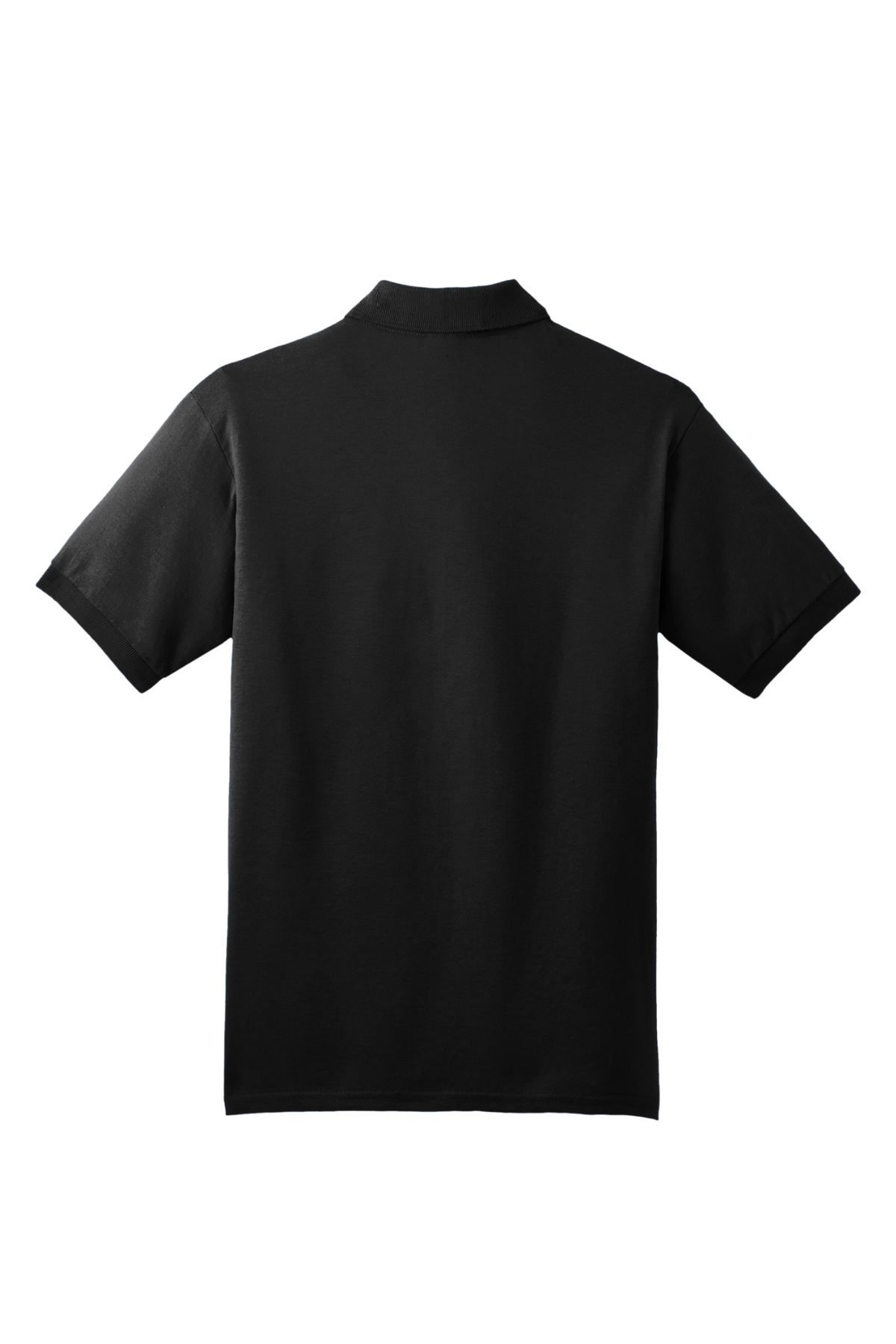  Erkek%20Çekmeyen%20Pamuklu%20Kumaş%20Regular%20Fit%20Standart%20Kesim%20Kıvrılmaz%20Polo%20Yaka%20Tişört%20%20%20POLOYAKA-TSHIRT-Siyah