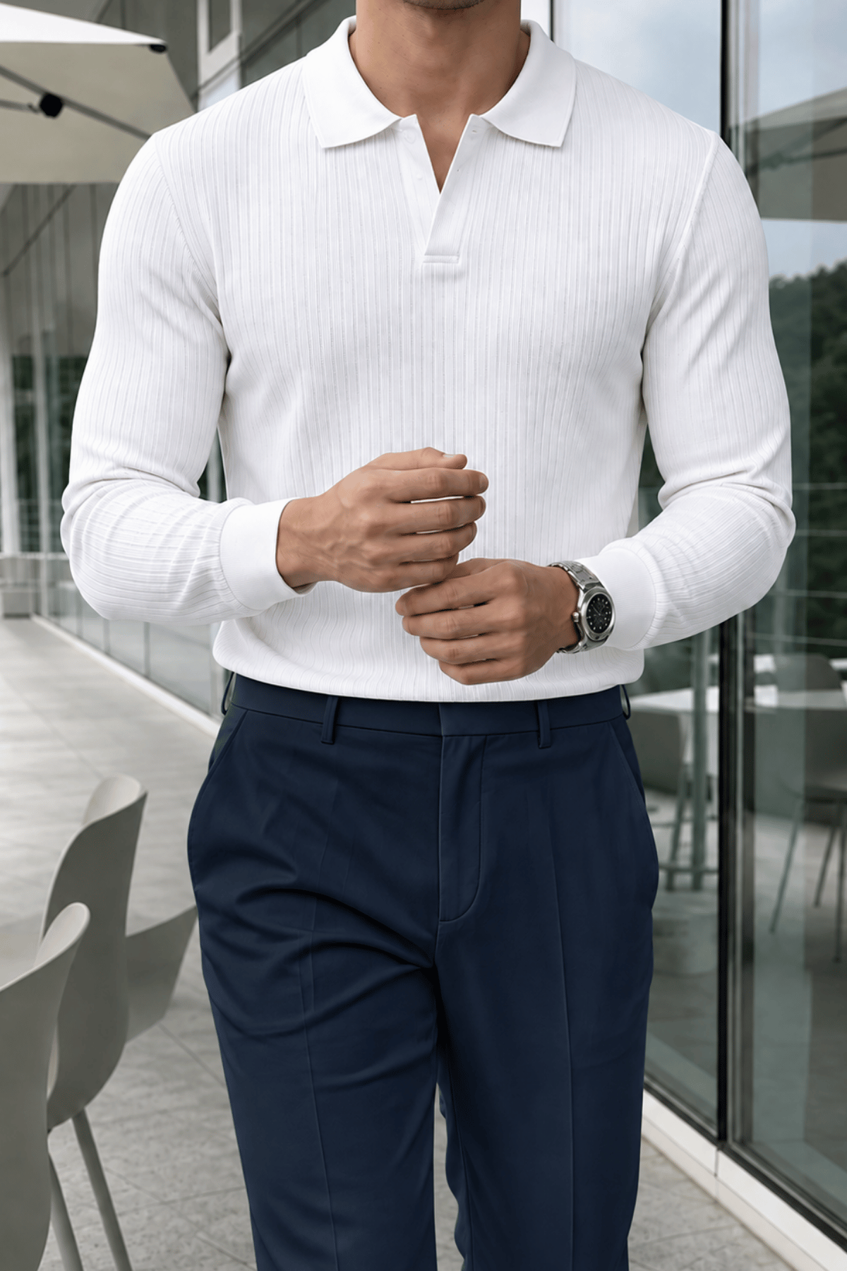Erkek%20Polo%20Yaka%20Kazak%20Fitilli%20Anti%20Pilling%20Tüylenme%20Yapmaz%20Regular%20Fit%20Erkek%20Triko%20Kazak%20PYAKA-KZK-Beyaz