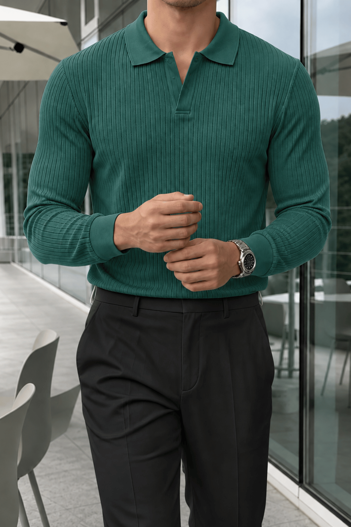Erkek%20Polo%20Yaka%20Kazak%20Fitilli%20Anti%20Pilling%20Tüylenme%20Yapmaz%20Regular%20Fit%20Erkek%20Triko%20Kazak%20PYAKA-KZK-Nefti