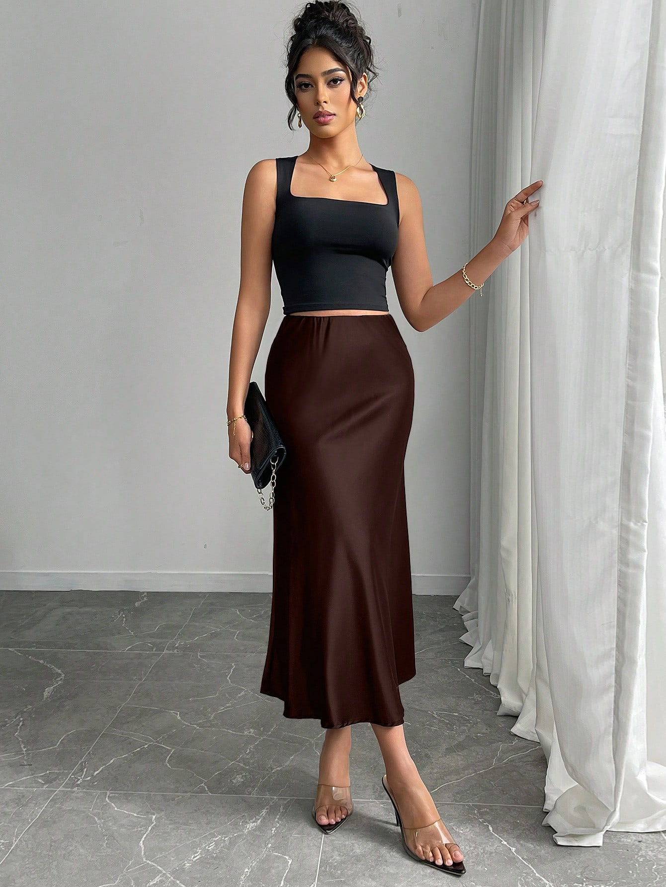 Kadın%20Etek%20Siyah%20Saten%20Etek%20Beli%20Lastik%20ve%20Fermuarlı%20Midi%20Boy%20Parlak%20Kaliteli%20Saten%20Kumaş%20SATEN-ETEK-Kahverengi