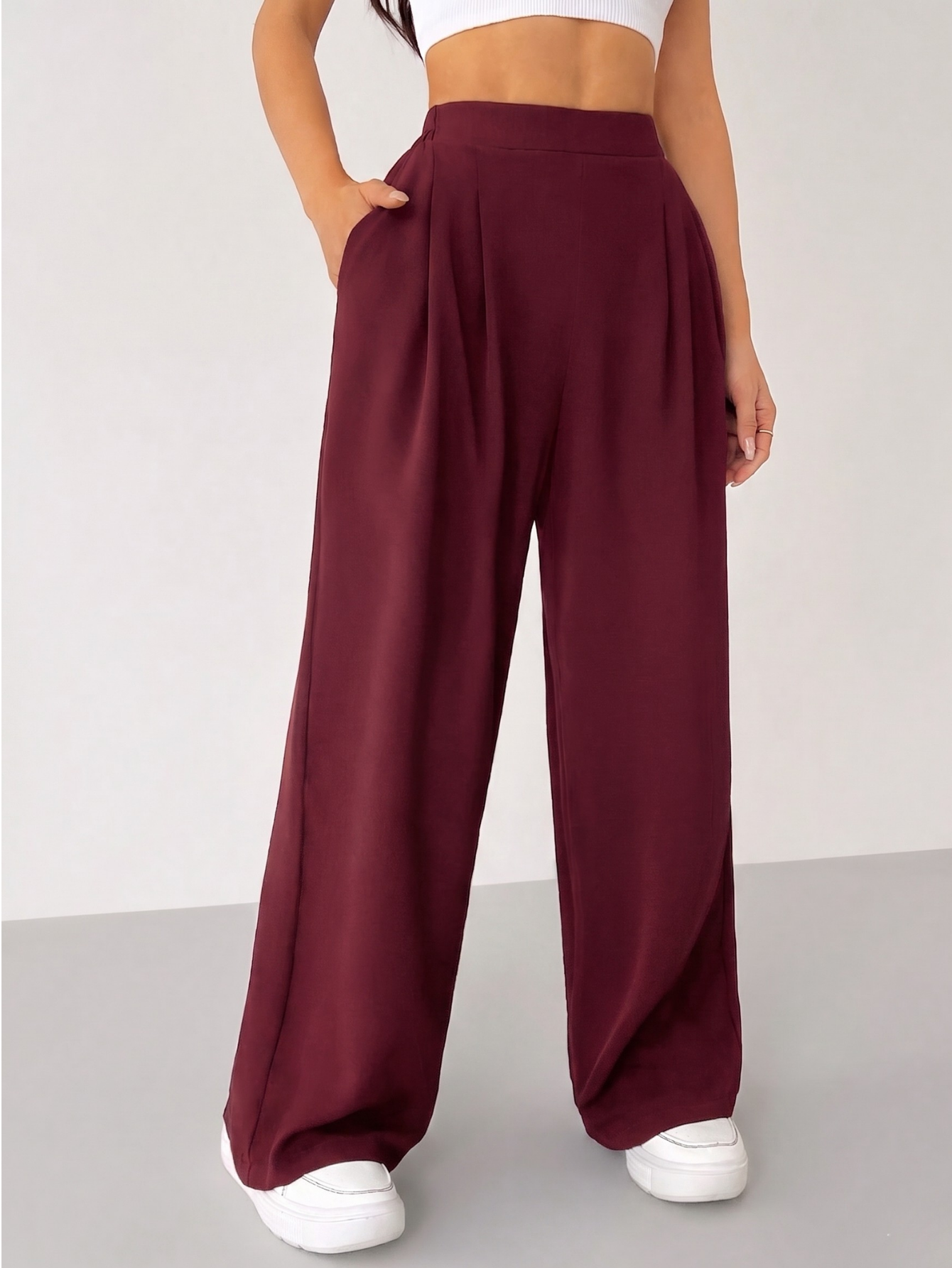 Kadın%20Pantolon%20Scuba%20Krep%20Kumaş%20Beli%20Lastikli%20Cepli%20Pileli%20Geniş%20Paça%20Palazzo%20Pantolon%20SCUBA-CREP-Bordo