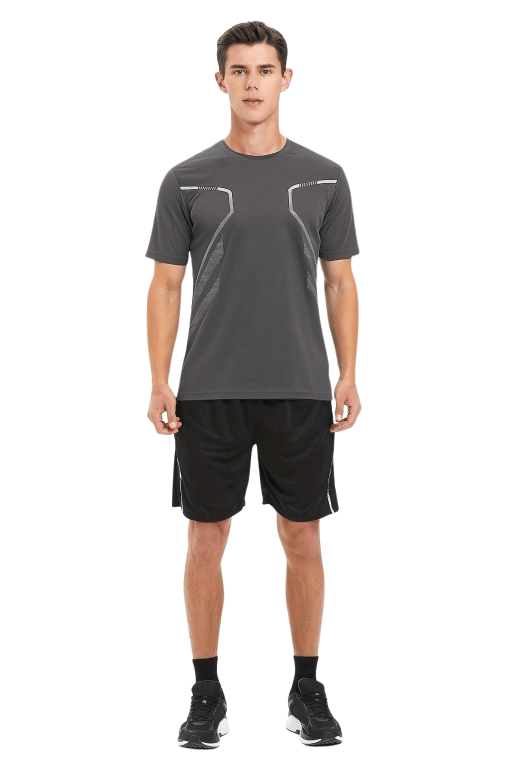 Erkek%20Spor%20Tişört%20Antreman%20Gym%20Polyester%20Erkek%20Sporcu T-shirt%20ŞERİTLİ-TİŞÖRT-Füme