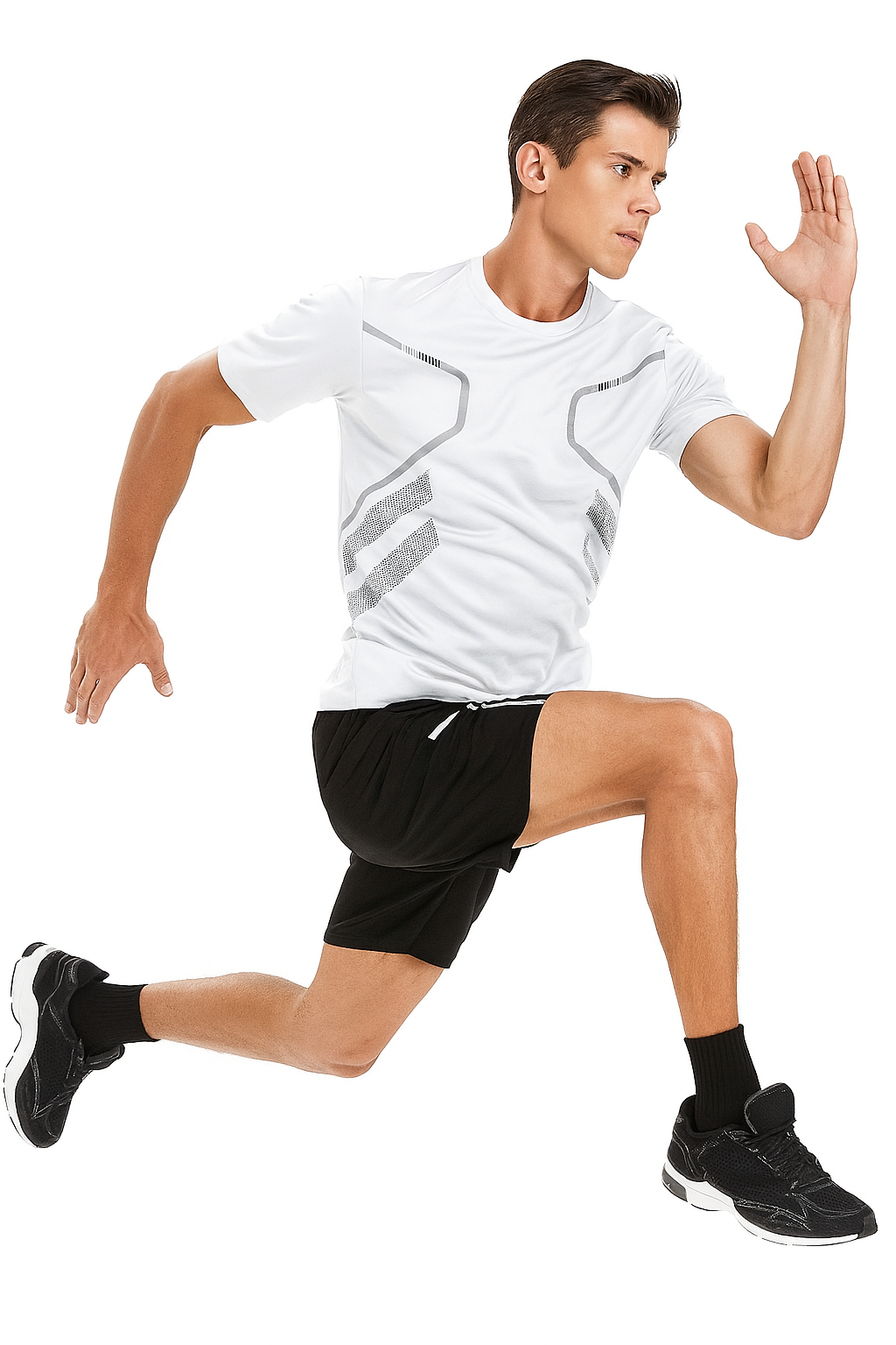 Erkek%20Spor%20Tişört%20Antreman%20Gym%20Polyester%20Erkek%20Sporcu T-shirt%20ŞERİTLİ-TİŞÖRT