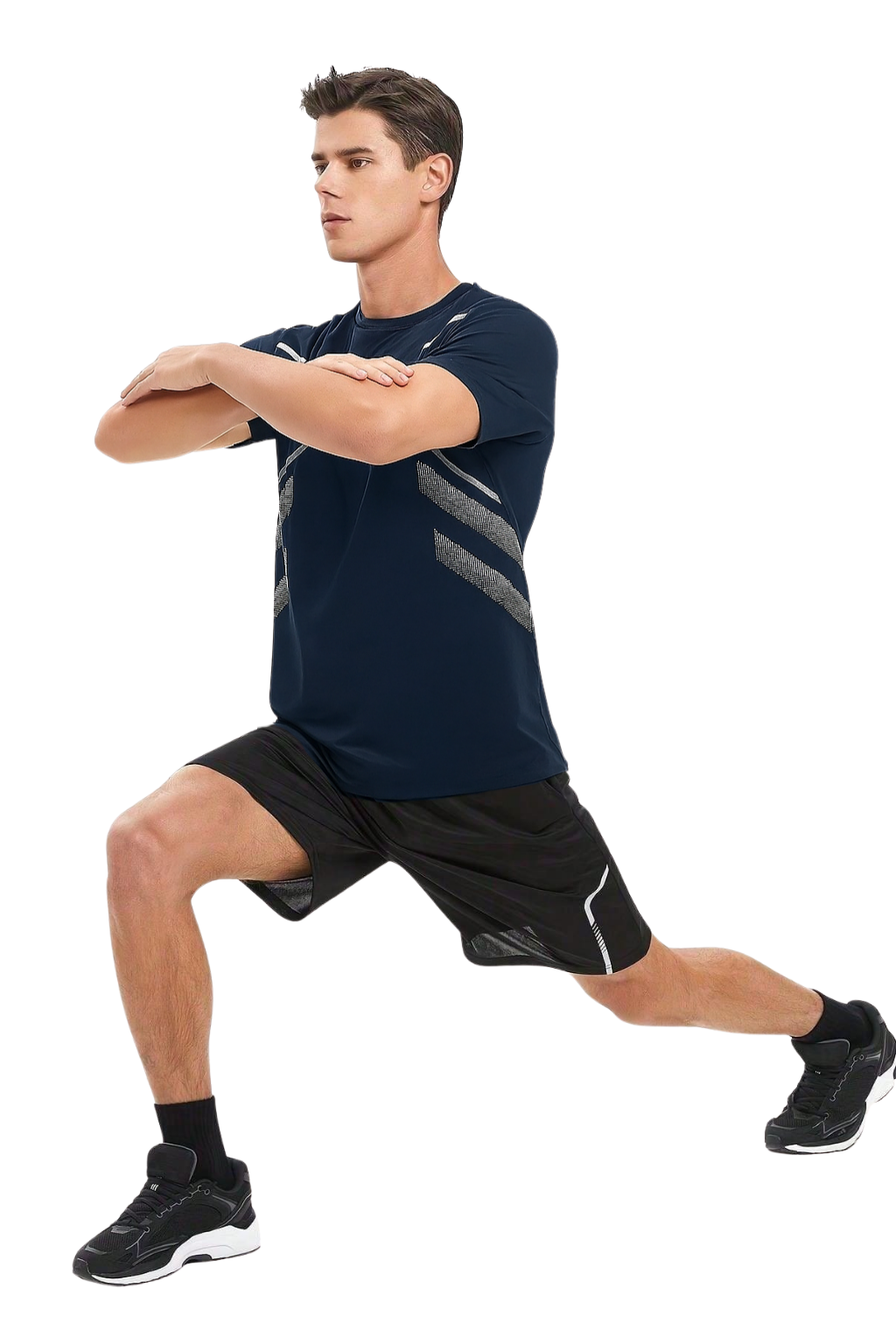 Erkek%20Spor%20Tişört%20Antreman%20Gym%20Polyester%20Erkek%20Sporcu T-shirt%20ŞERİTLİ-TİŞÖRT-Lacivert