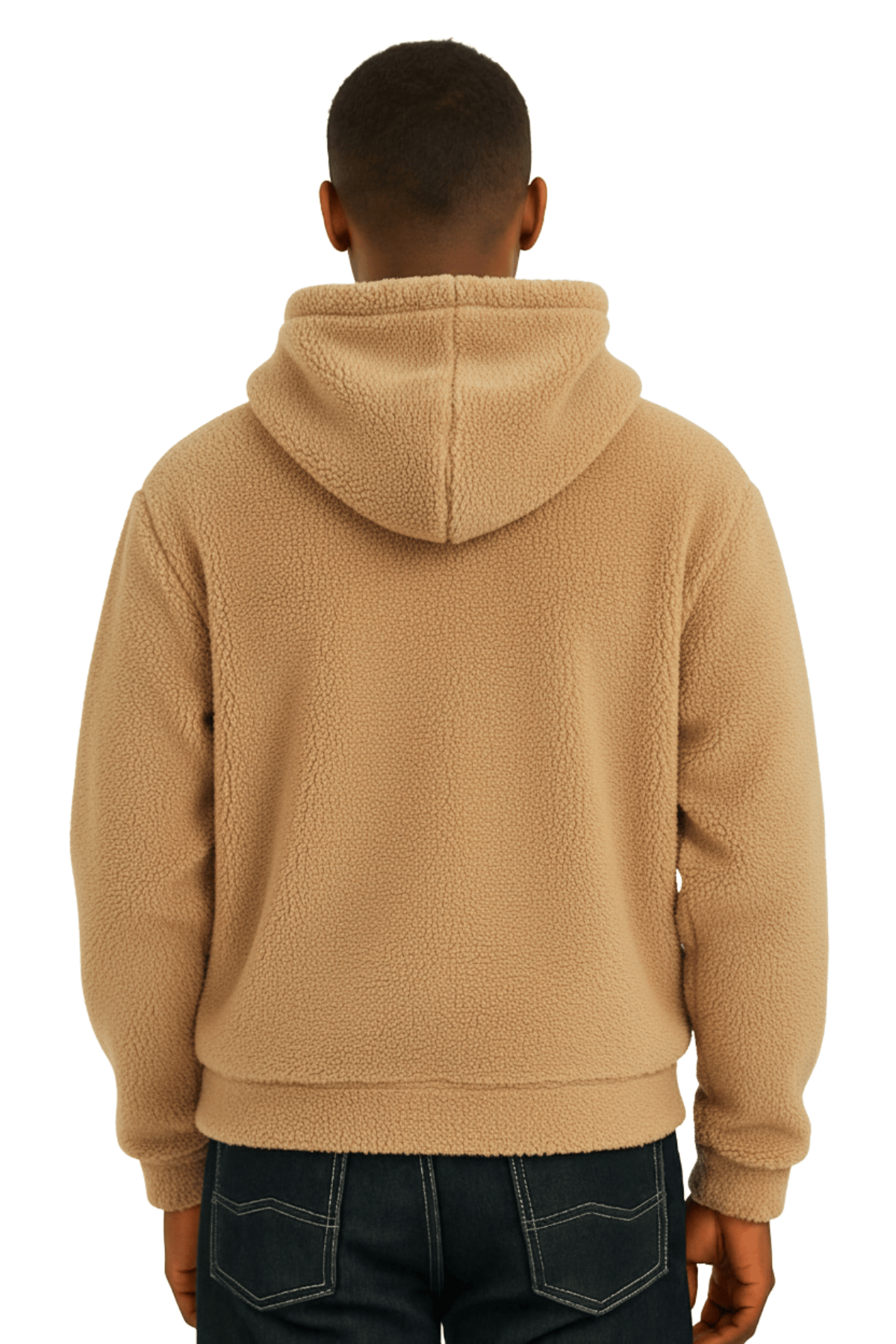 Genıus%20Store%20Erkek%20Kapüşonlu%20Polar%20Sherpa%20Kuzu%20Kumaş%20İçi%20Şardonlu%20Kapüşonlu Sweatshırt%20SHERPA-KAP