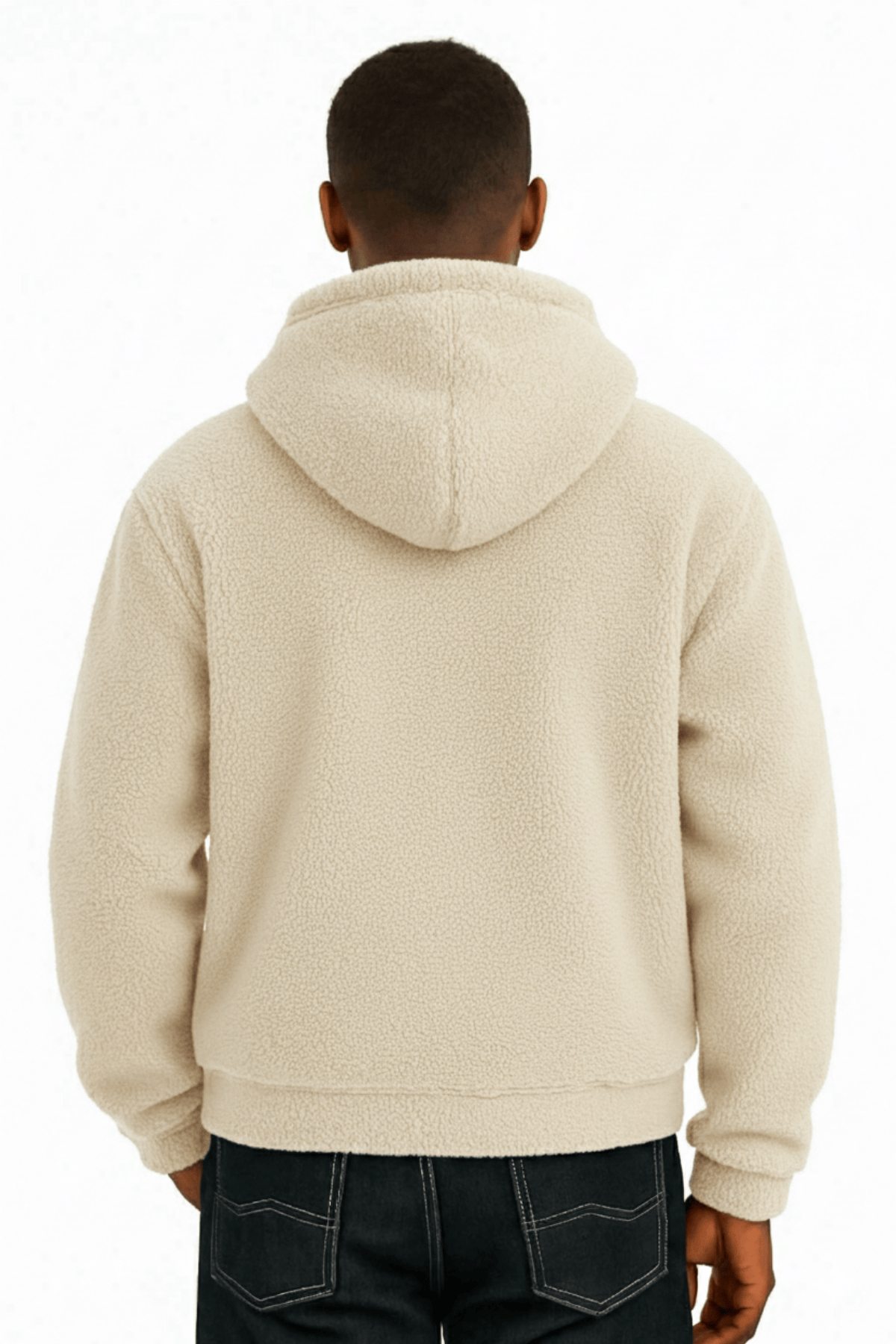 Genıus%20Store%20Erkek%20Kapüşonlu%20Polar%20Sherpa%20Kuzu%20Kumaş%20İçi%20Şardonlu%20Kapüşonlu Sweatshırt%20SHERPA-KAP-Ekru