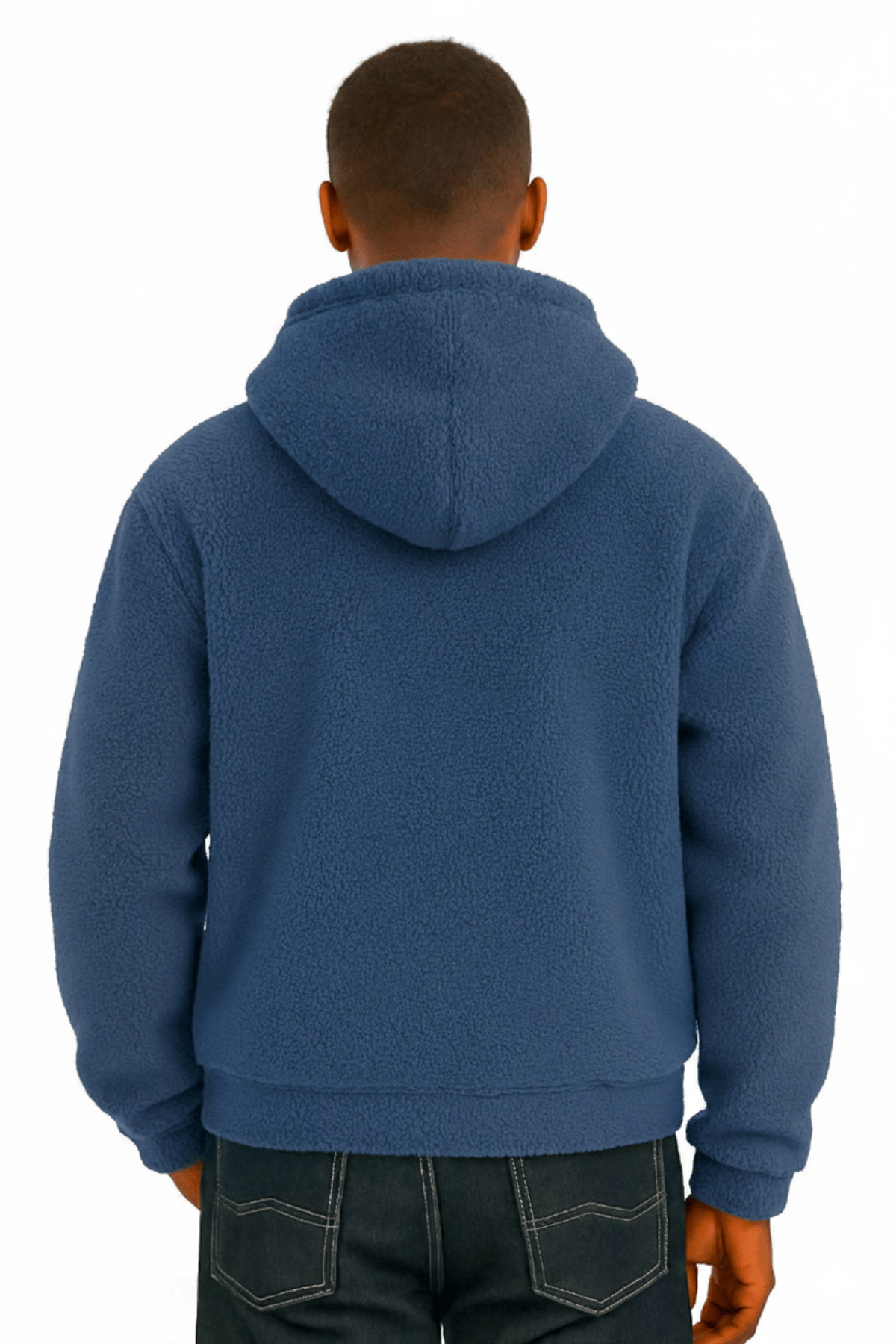 Genıus%20Store%20Erkek%20Kapüşonlu%20Polar%20Sherpa%20Kuzu%20Kumaş%20İçi%20Şardonlu%20Kapüşonlu Sweatshırt%20SHERPA-KAP-İndigo