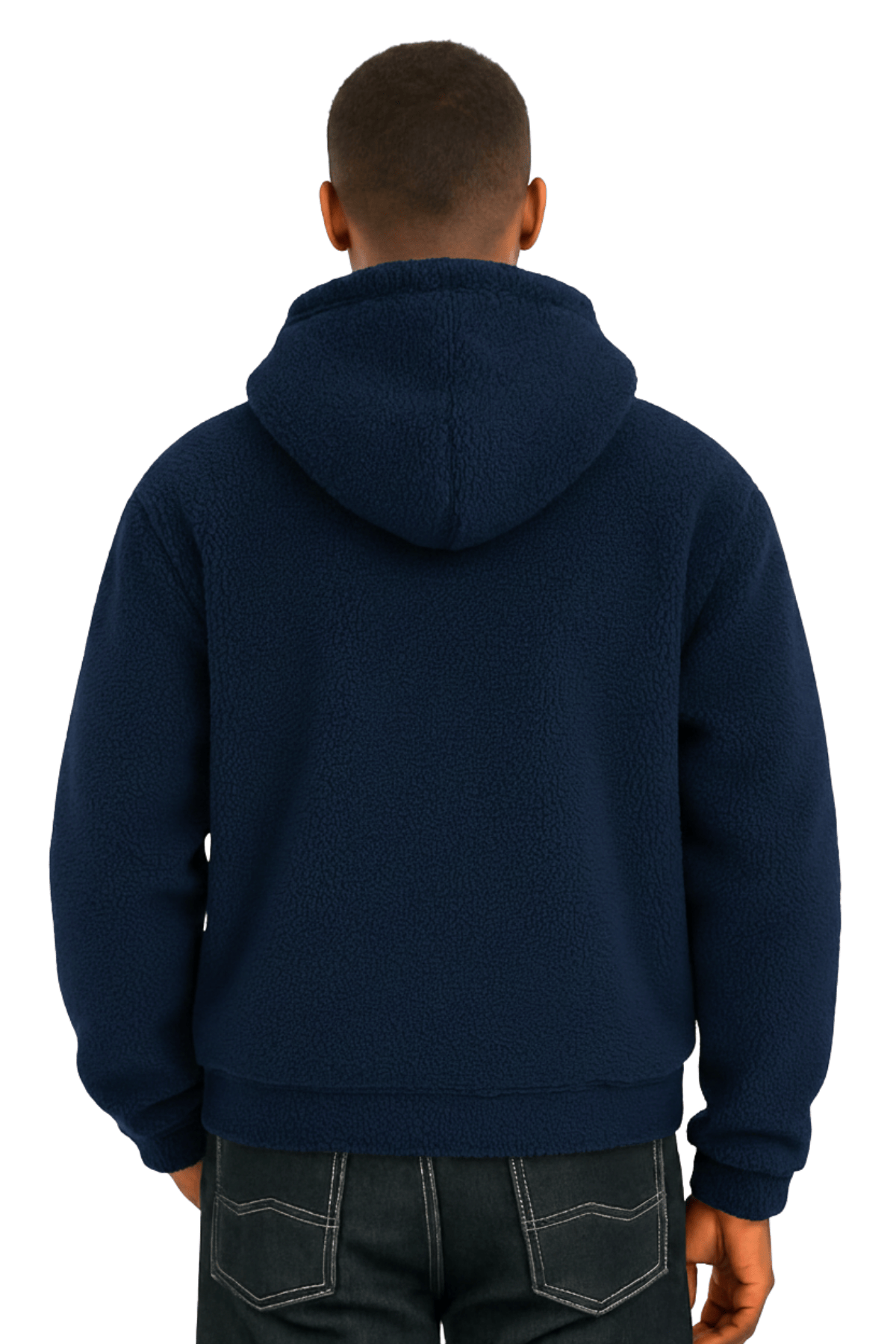 Genıus%20Store%20Erkek%20Kapüşonlu%20Polar%20Sherpa%20Kuzu%20Kumaş%20İçi%20Şardonlu%20Kapüşonlu Sweatshırt%20SHERPA-KAP-Lacivert