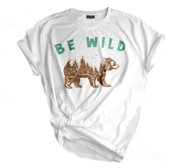 BE-WILD AYI BASKILI T-SHIRT 