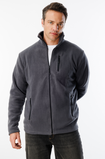 Store Erkek Polar Tam Fermuarlı 3 Cepli Outdoor Polar Ceket Tactical Flecee