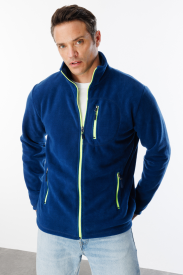 Store Erkek Polar Tam Fermuarlı 3 Cepli Outdoor Polar Ceket Tactical Flecee