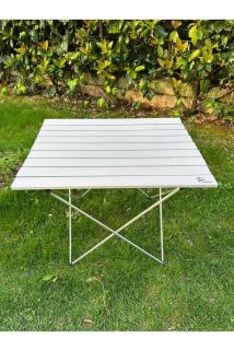 Alüminyum Katlanabilir Piknik/kamp Masası 52x70x55cm Beyaz