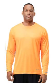 Erkek Nem Emici Hızlı Kuruma Atletik Teknik Performans Spor T-shirt  Uzun Kol