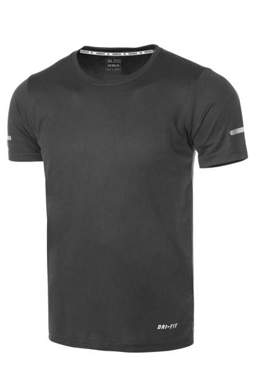 Erkek Nem Emici Hızlı Kuruma Atletik Teknik Performans Spor T-shirt Drıfıt-kısakol