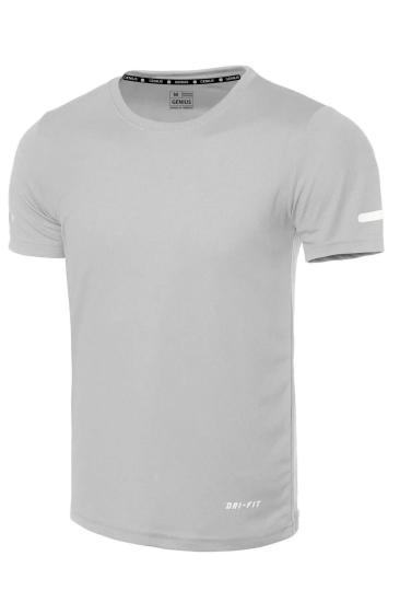 Erkek Nem Emici Hızlı Kuruma Atletik Teknik Performans Spor T-shirt Drıfıt-kısakol