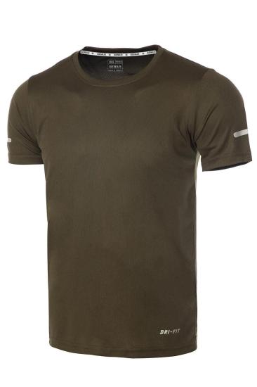 Erkek Nem Emici Hızlı Kuruma Atletik Teknik Performans Spor T-shirt Drıfıt-kısakol