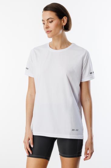 Kadın Nem Emici Hızlı Kuruma Atletik Teknik Performans Spor T-shirt DRIFIT-KISAKOL