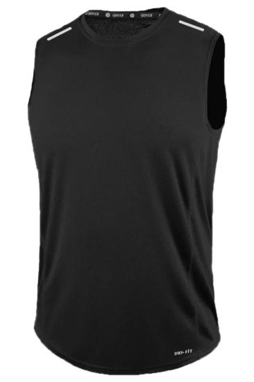 Erkek Nem Emici Hızlı Kuruma Atletik Teknik Performans Sporcu Sıfır Kol T-shirt DRIFIT-SIFIRKOL